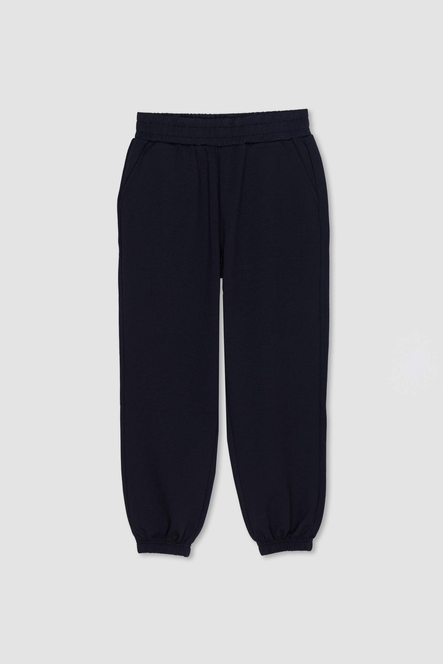 Standard Fit Double Pocket Scuba Fabric Trousers