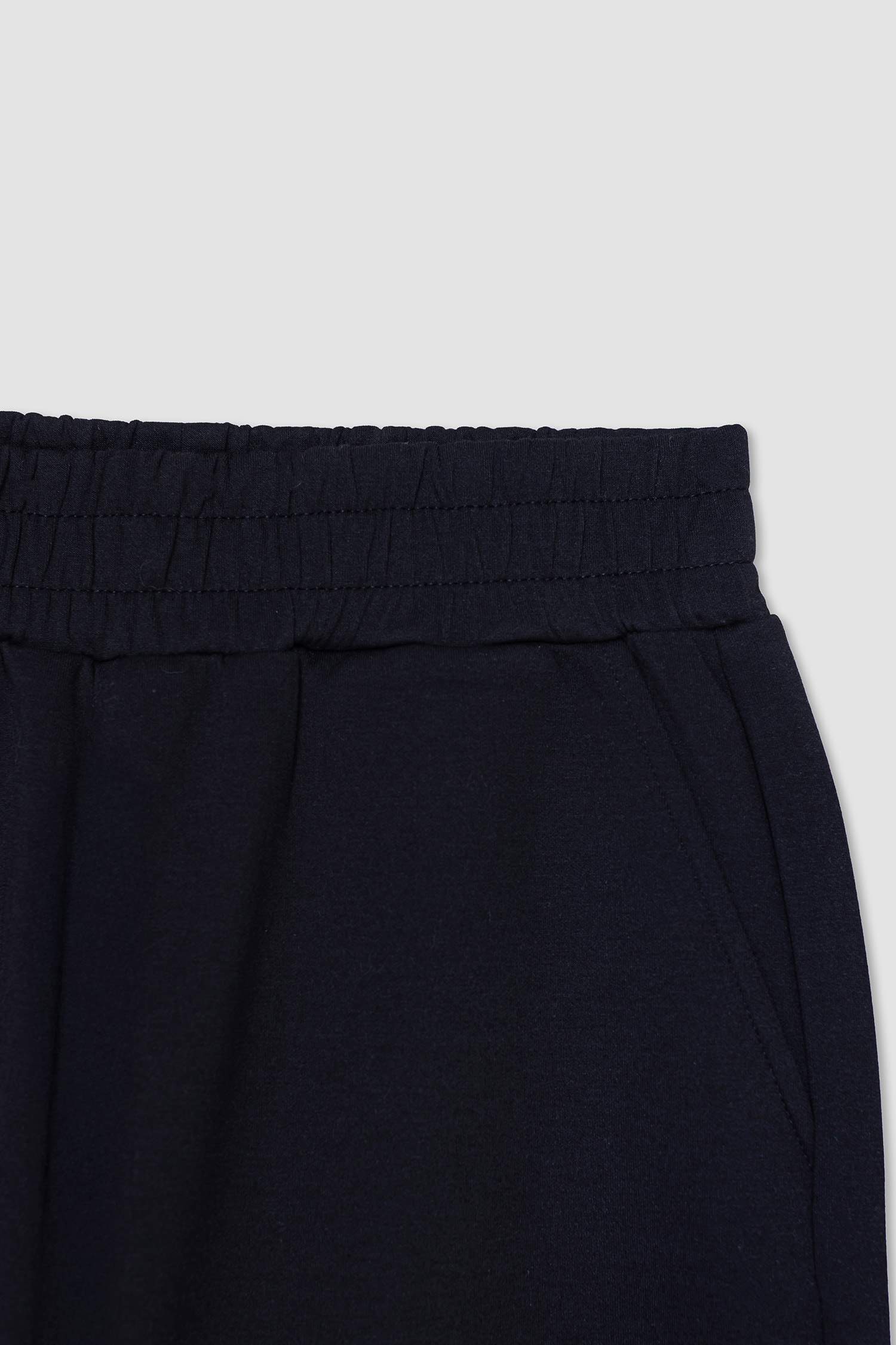 Standard Fit Double Pocket Scuba Fabric Trousers