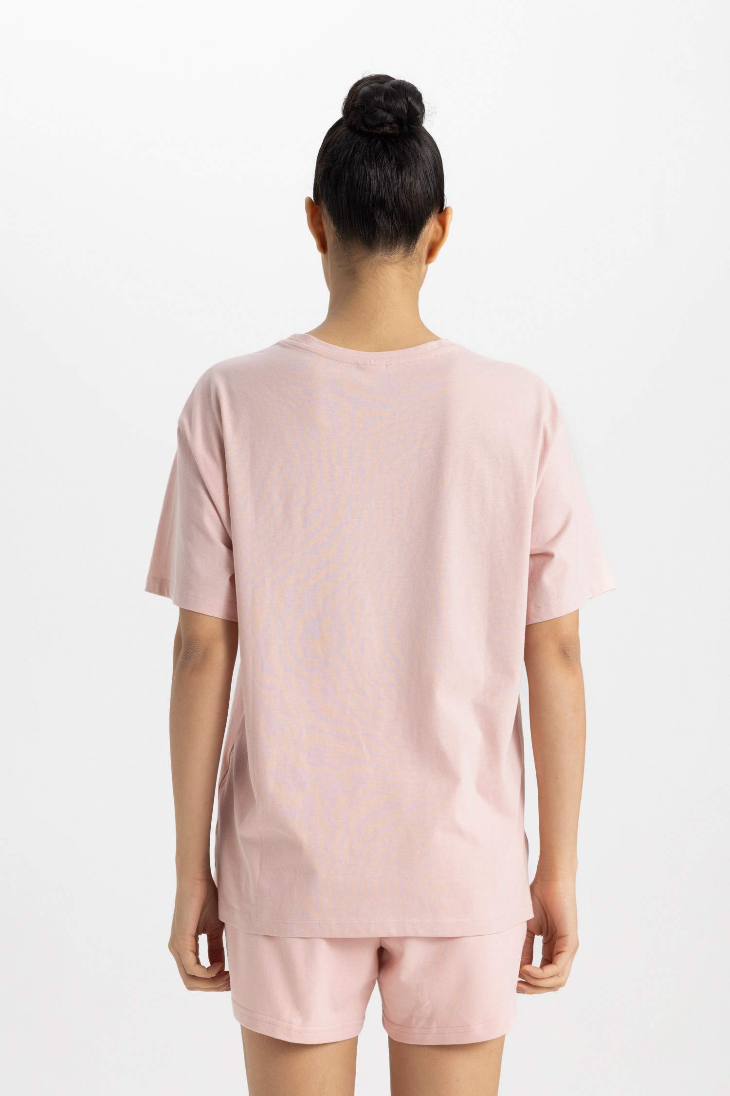 Спортивная футболка оверсайз с принтом, DeFactoFit