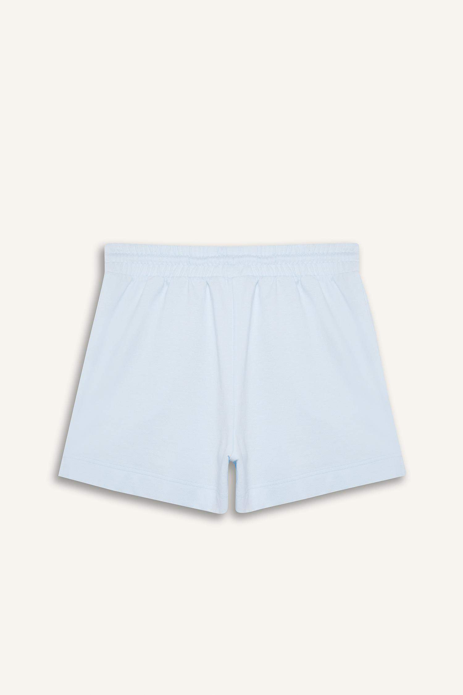 DeFactoFit Standart Fit Sporcu Kısa Paça Basic Düz Şort