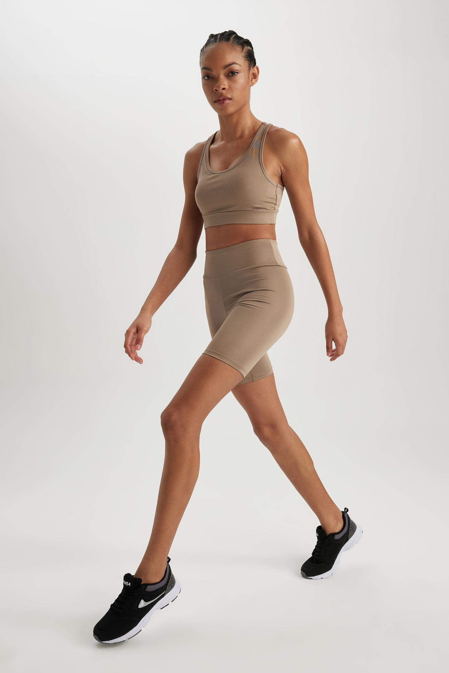 DeFactoFit Biker High Waist Basic Sports Leggings