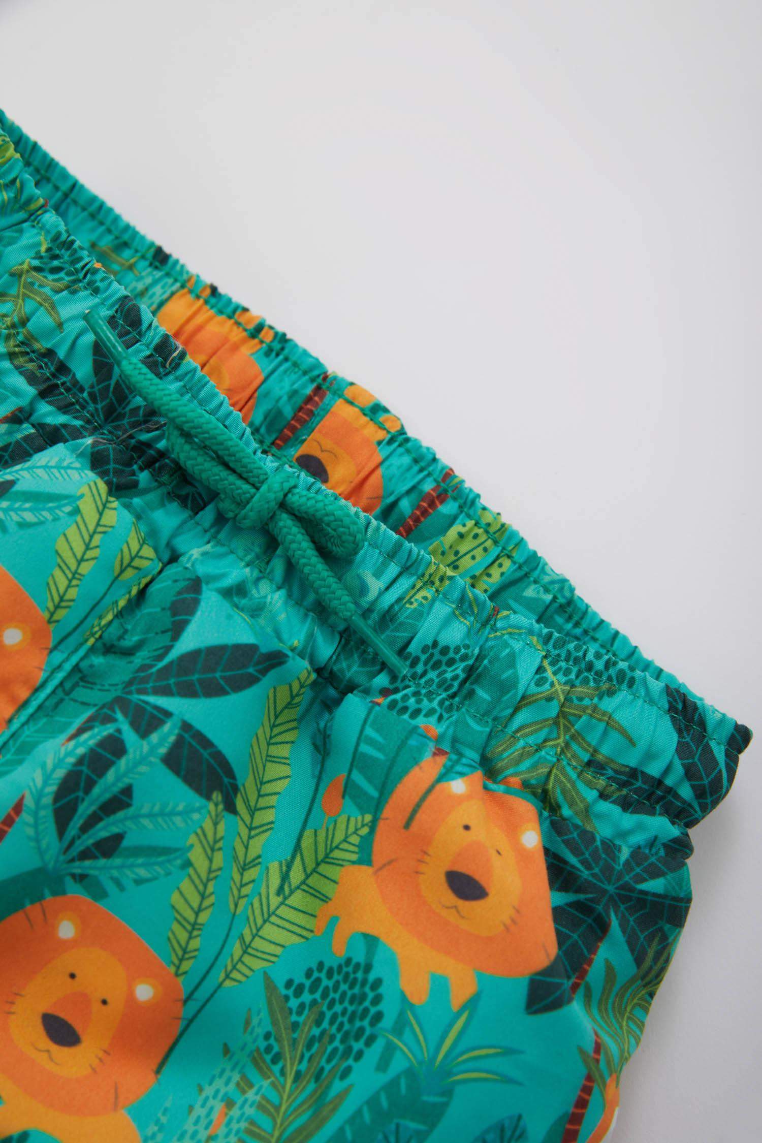 Плавательные шорты с принтом для малышей мальчиков