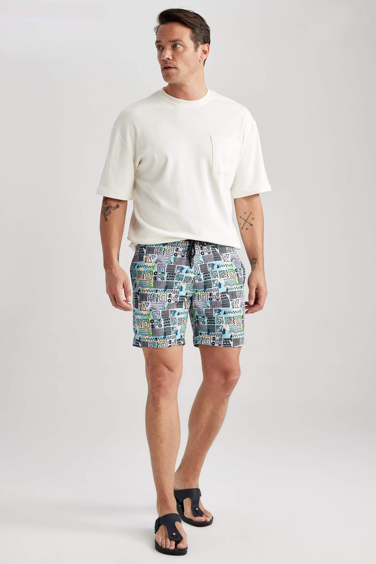 Regular Fit Short Swimming Shorts