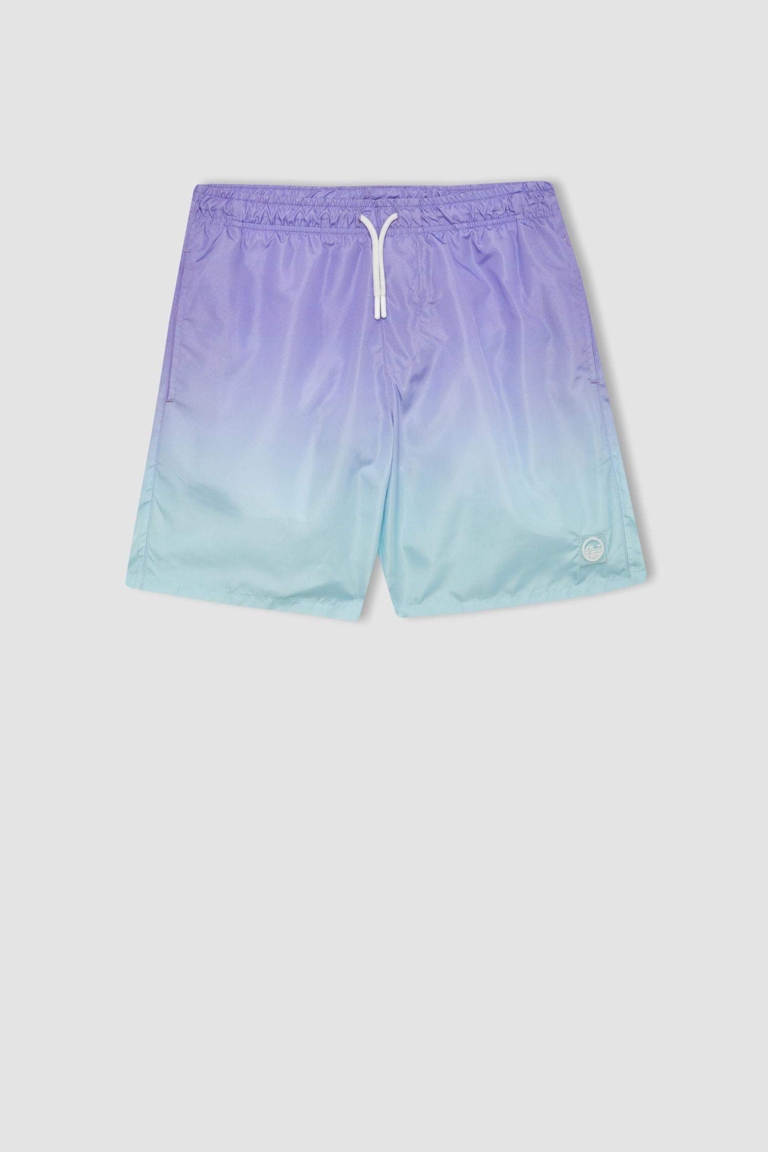 شورت بحر قصة عادية ببطانة شبكية