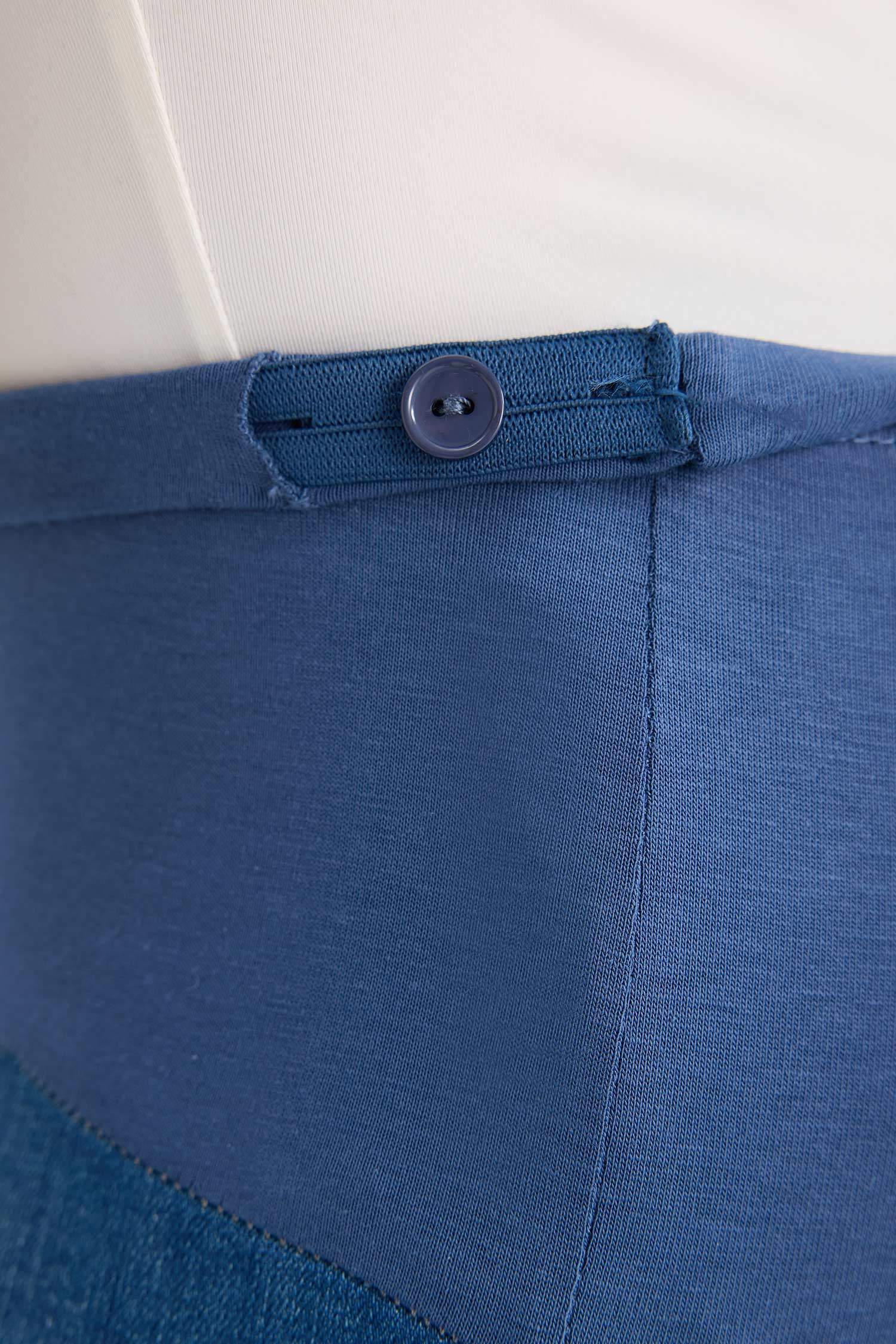 Skinny Fit High Waist Straight Leg Standard Maternity Trousers