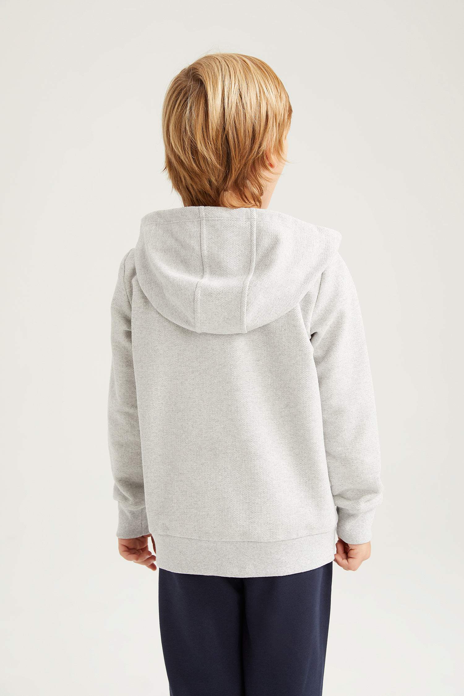 Ұлдарға бас киімді пике Кардиган