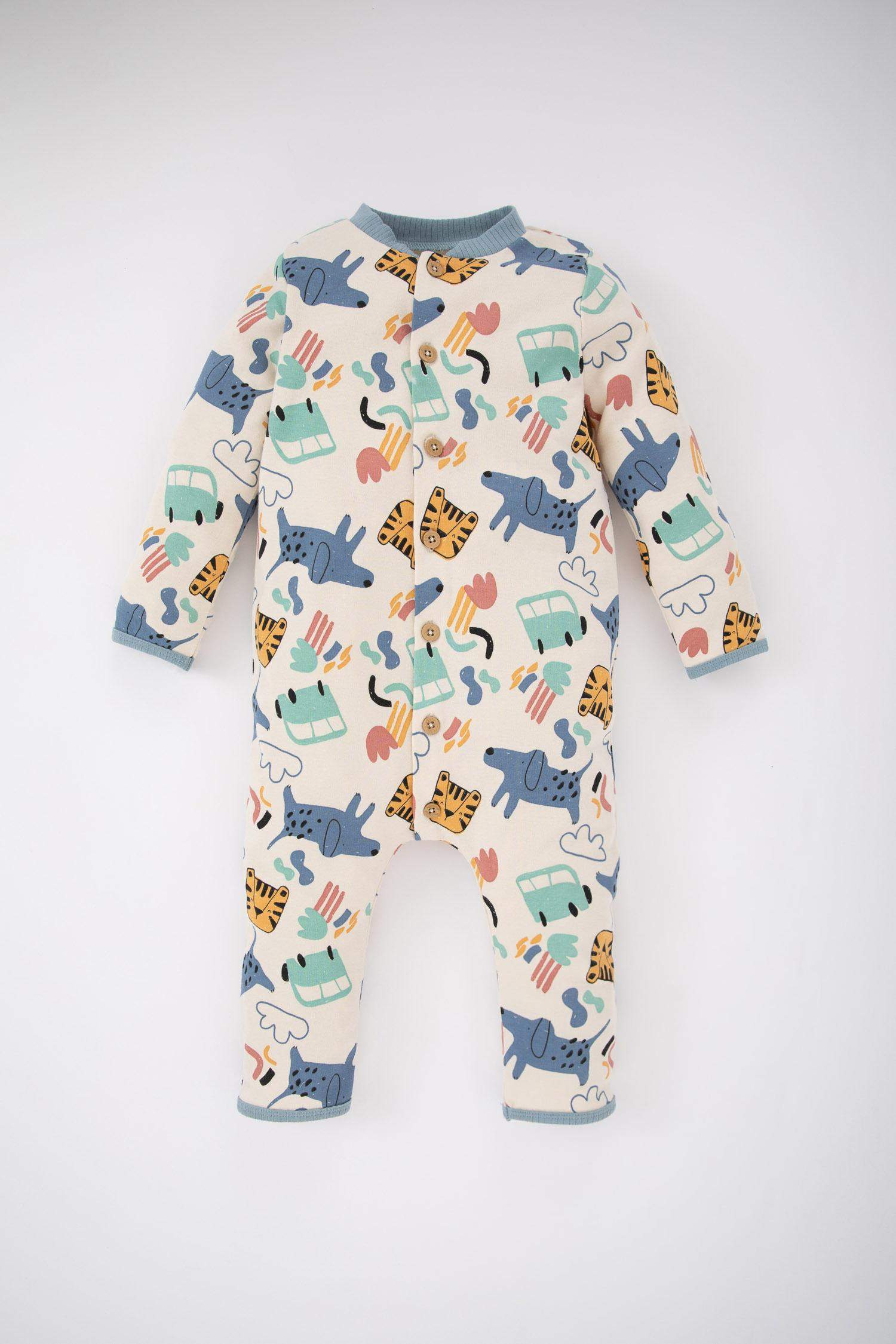 Сәби Ұл ұзын жеңді Комбинезон