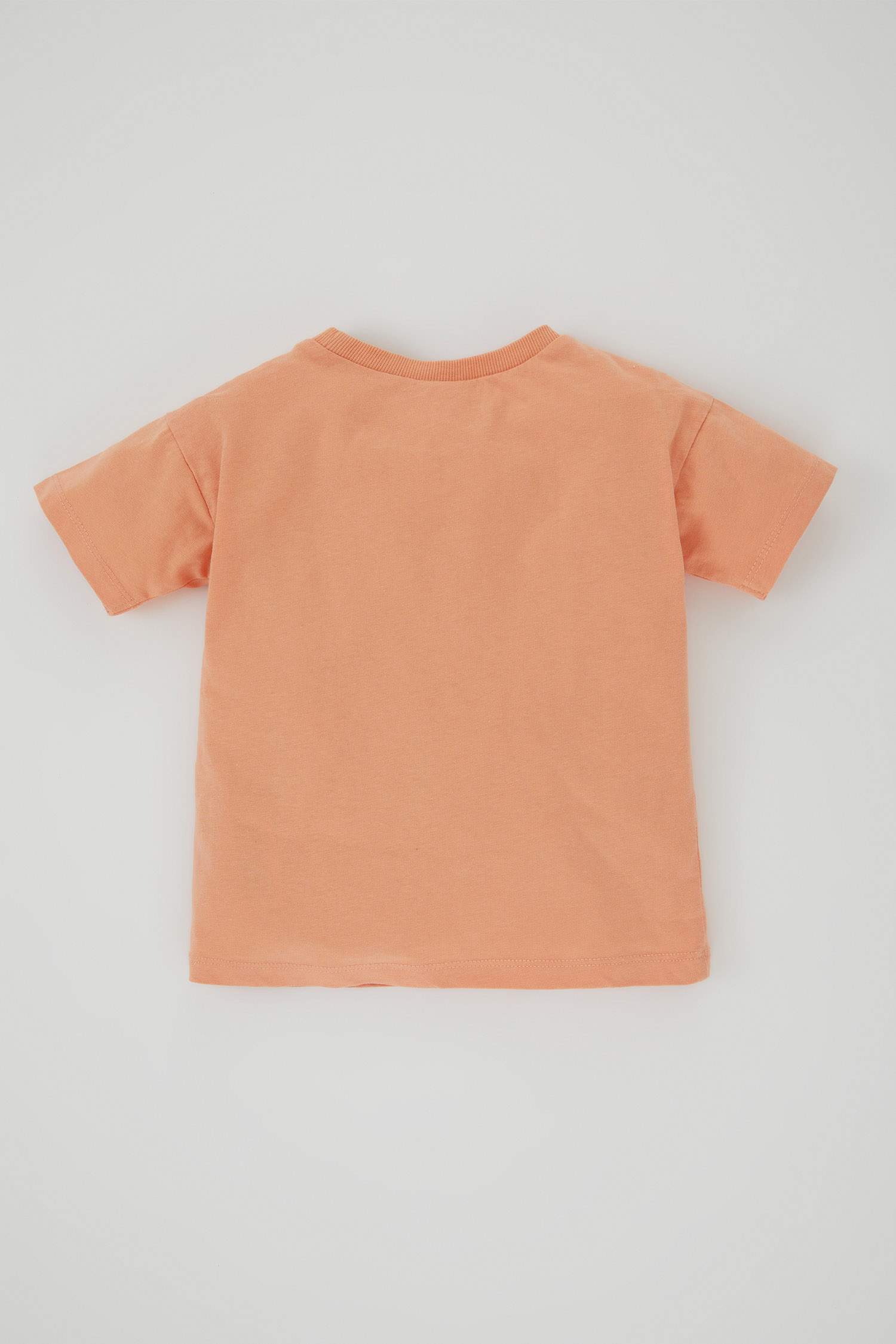 Baby Boy Regular Fit Animal Patterned Combed CottonT-Shirt