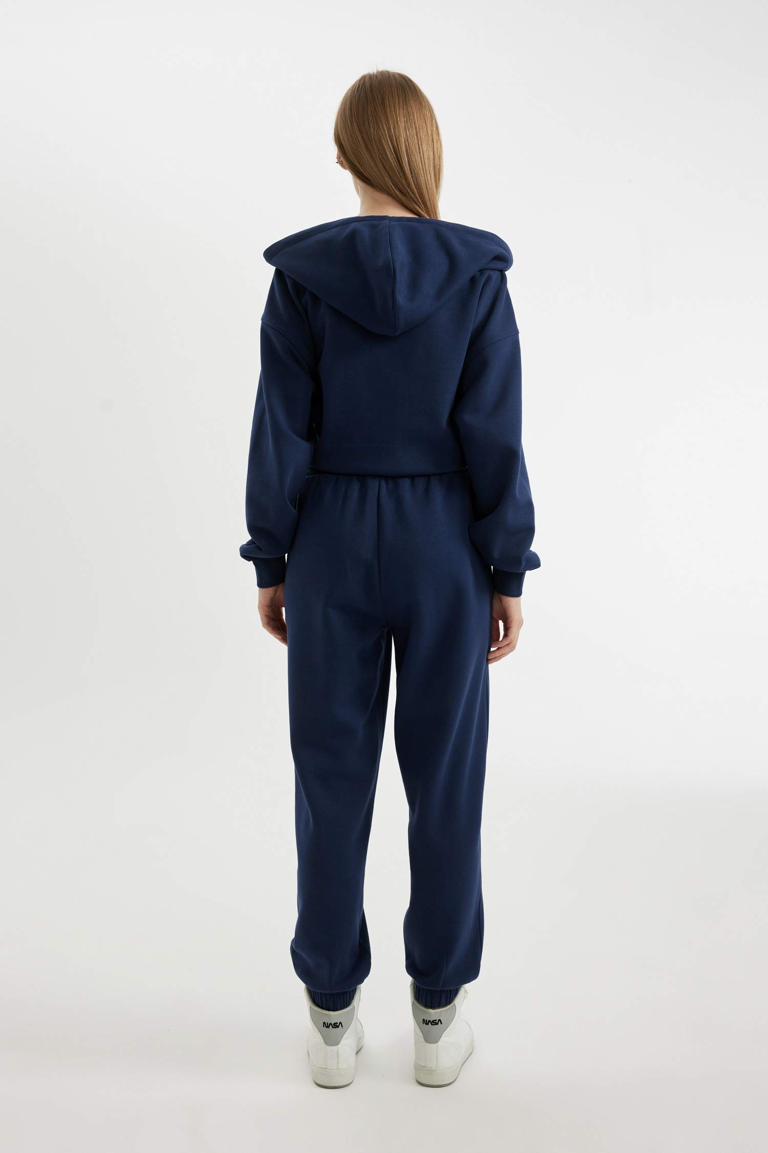 Printed Elastic Waist Leg Pocketed Jogger Sweatpants