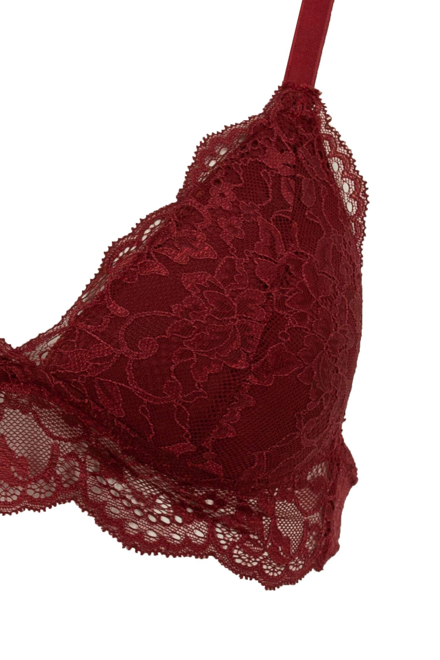 Bordeaux WOMAN Fall In Love Lace With Pad Bra 2837603
