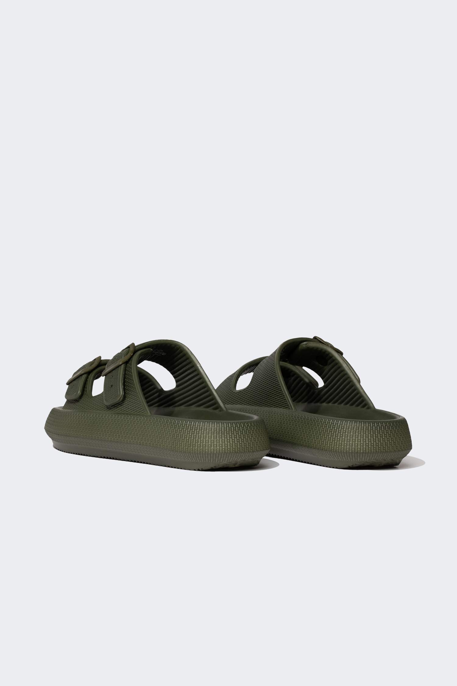 Man Thick Sole Double Banded Eva Slippers