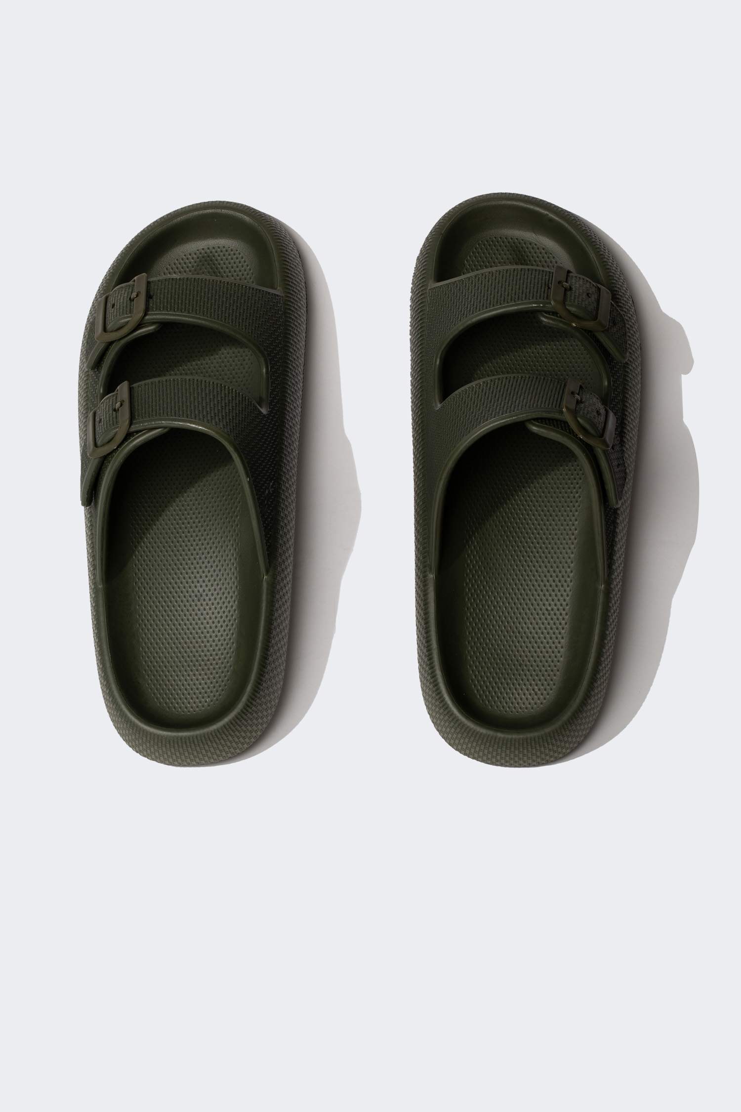 Man Thick Sole Double Banded Eva Slippers