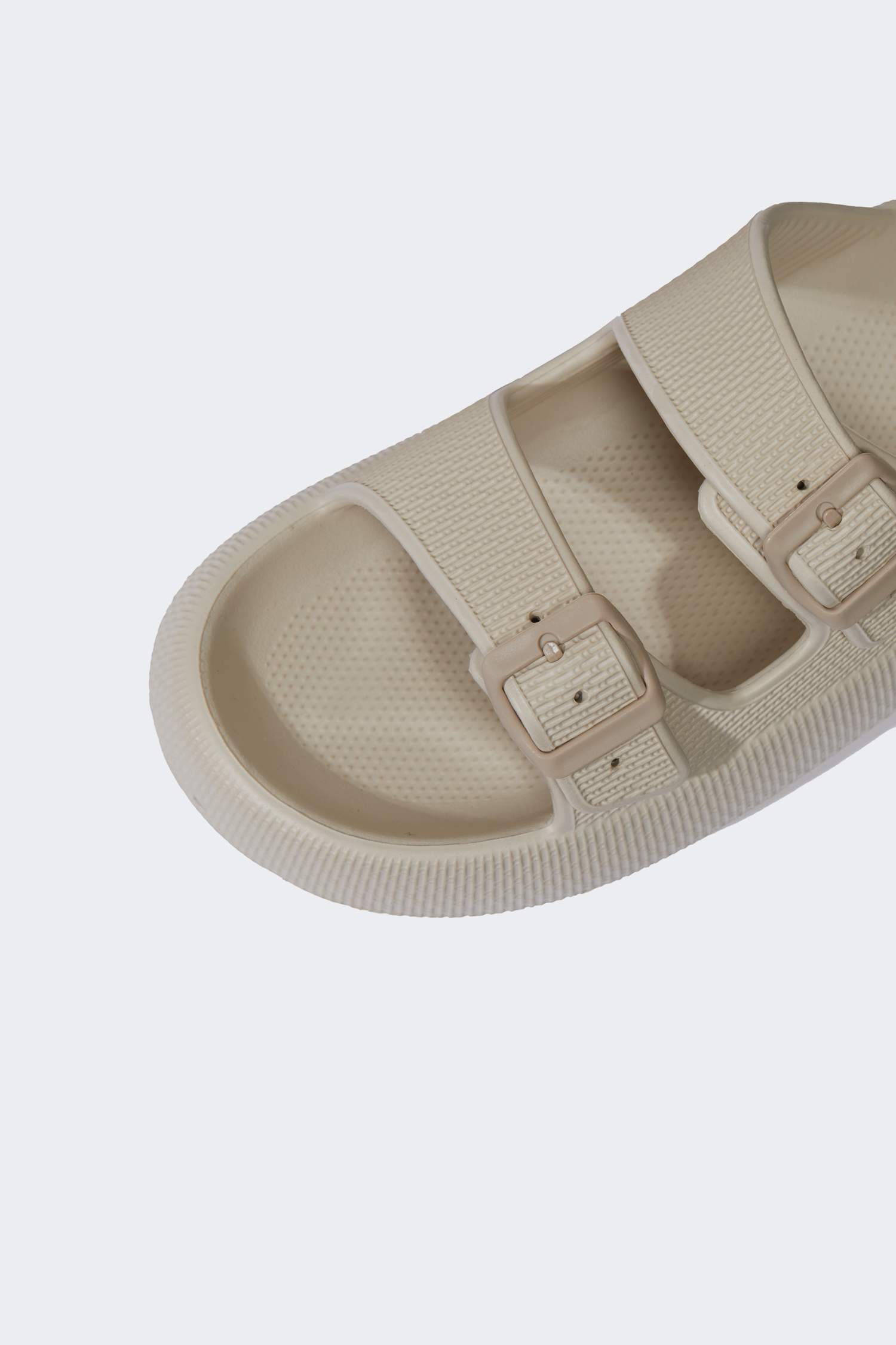 شبشب رجالي إيفا بكعب سميك بشريط مزدوج