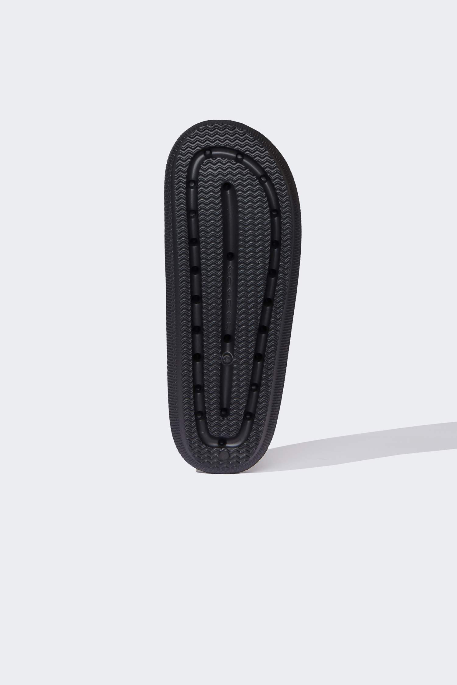 شبشب رجالي إيفا بكعب سميك بشريط مزدوج