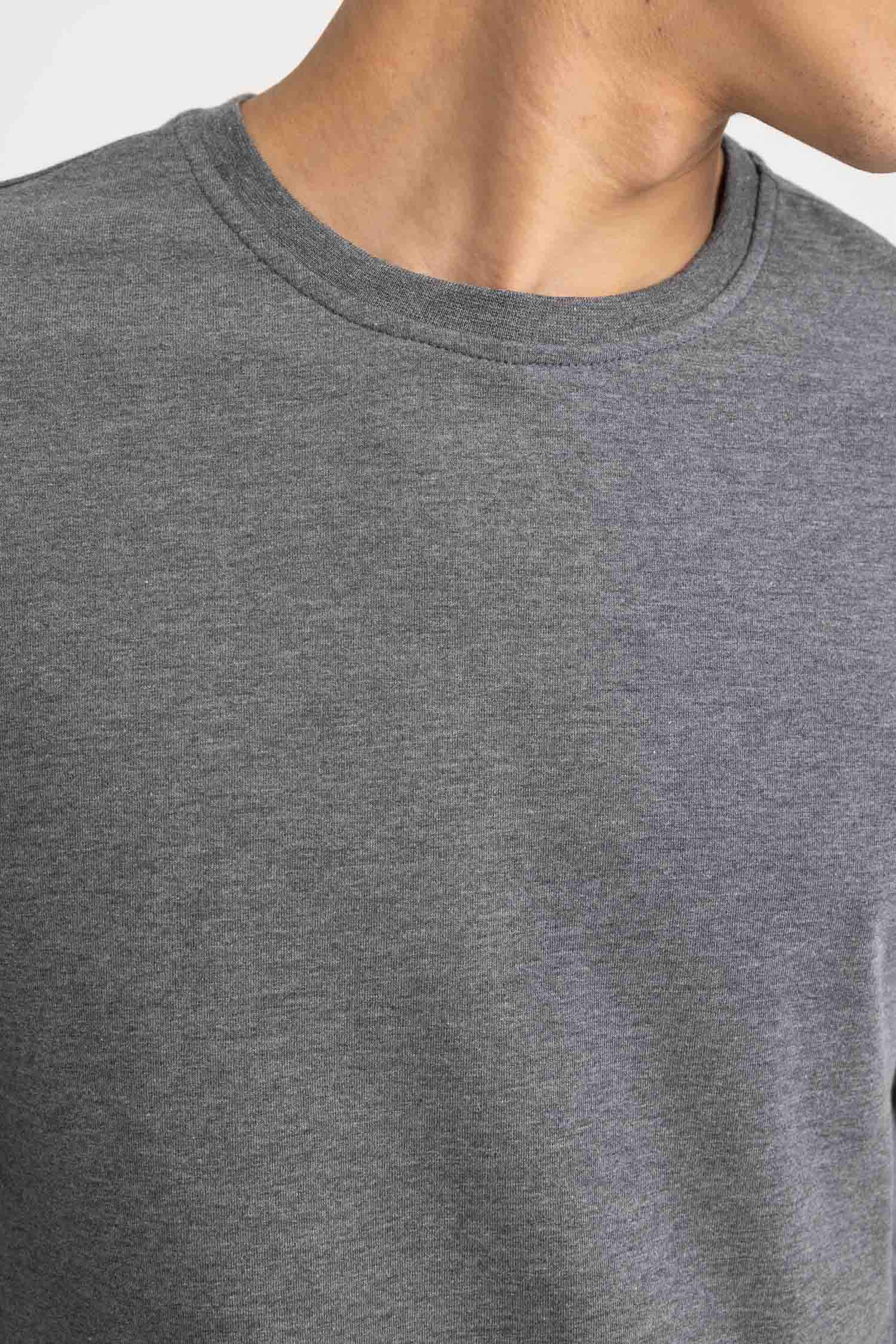 Верх стандартного кроя с круглым вырезом