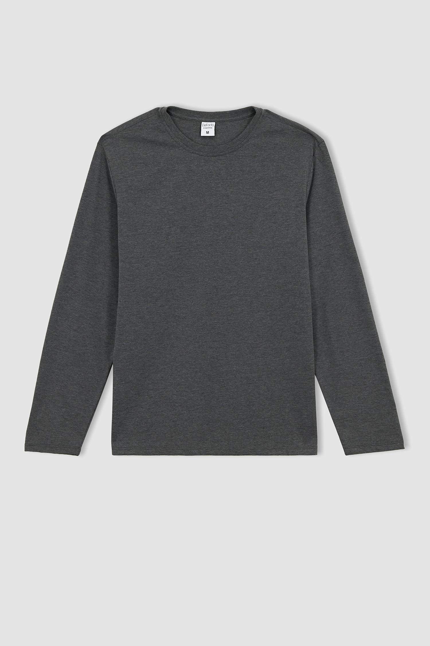 Верх стандартного кроя с круглым вырезом