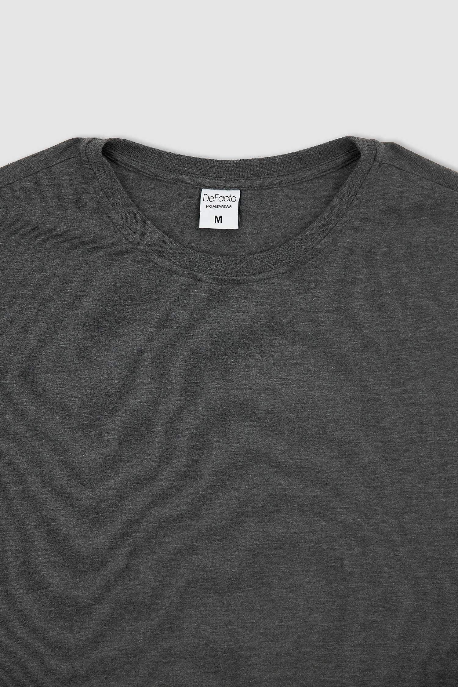 Верх стандартного кроя с круглым вырезом