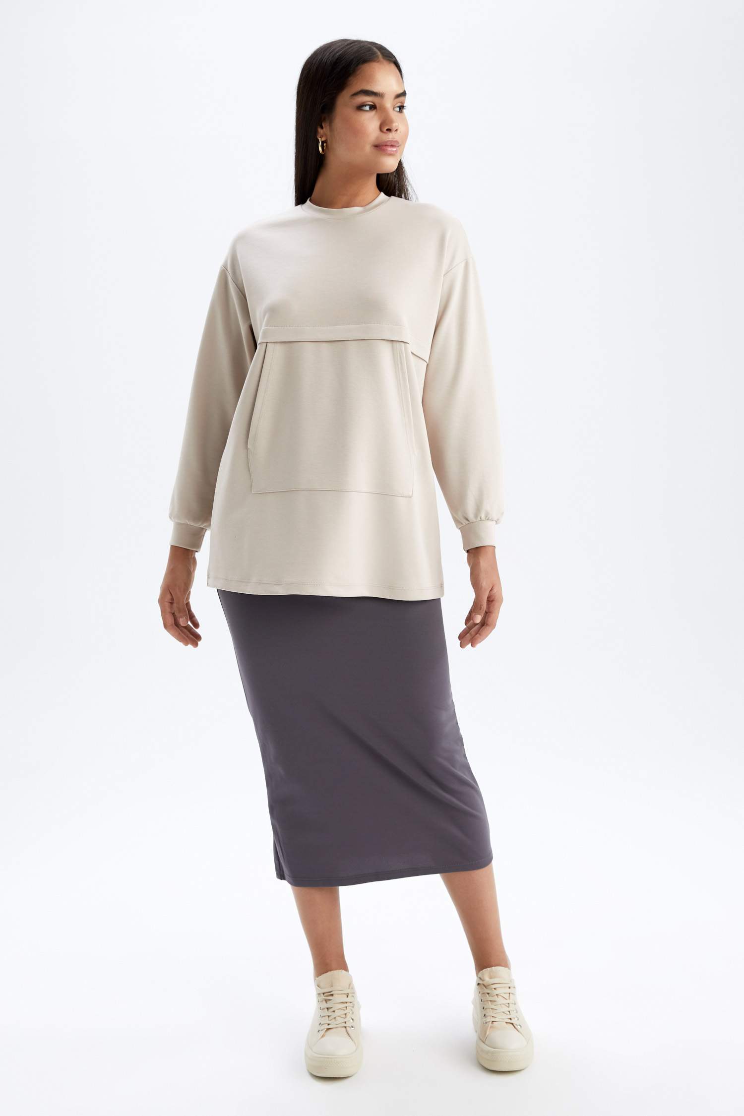 Jupe En Tricot Coton