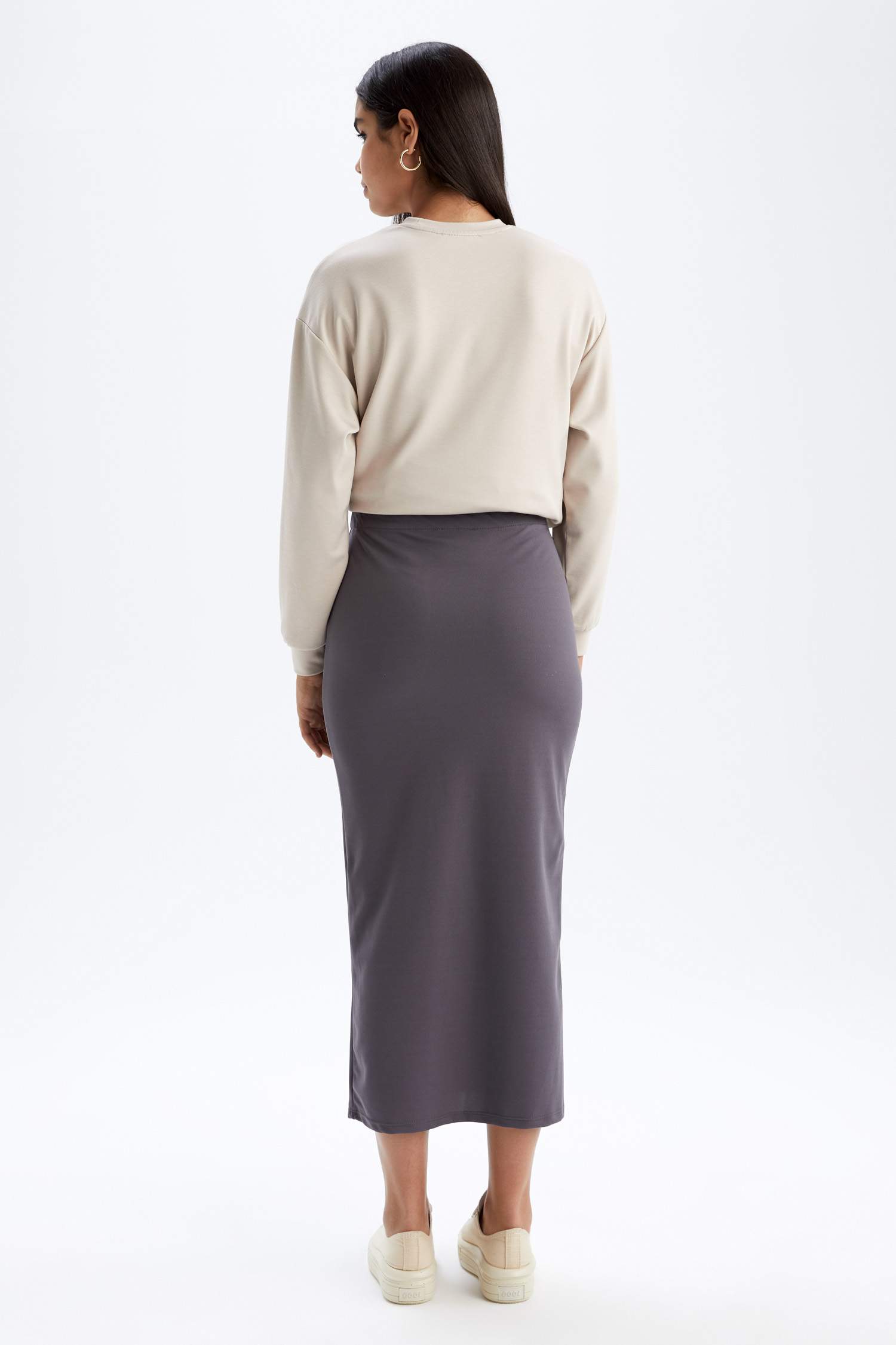 Jupe En Tricot Coton