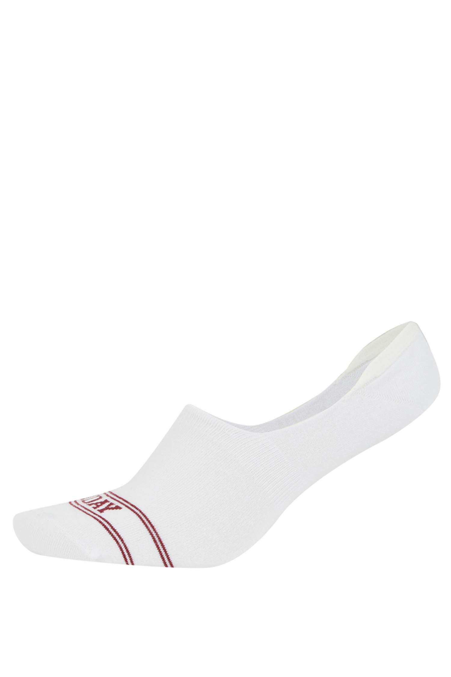 Erkek Dikişsiz 5'li Pamuklu Babet Çorap