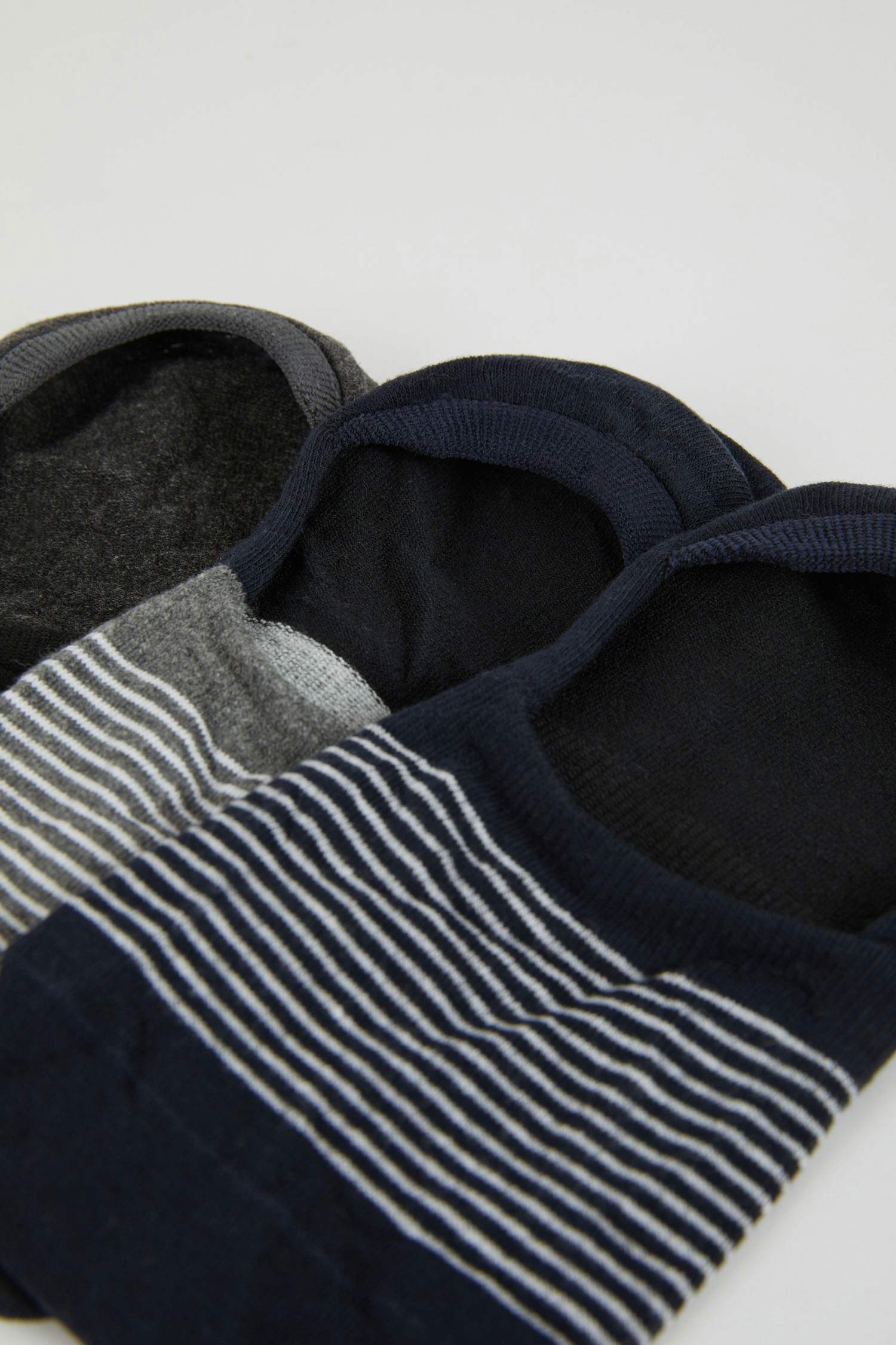 Men 3 Pack Cotton Ballet Socks