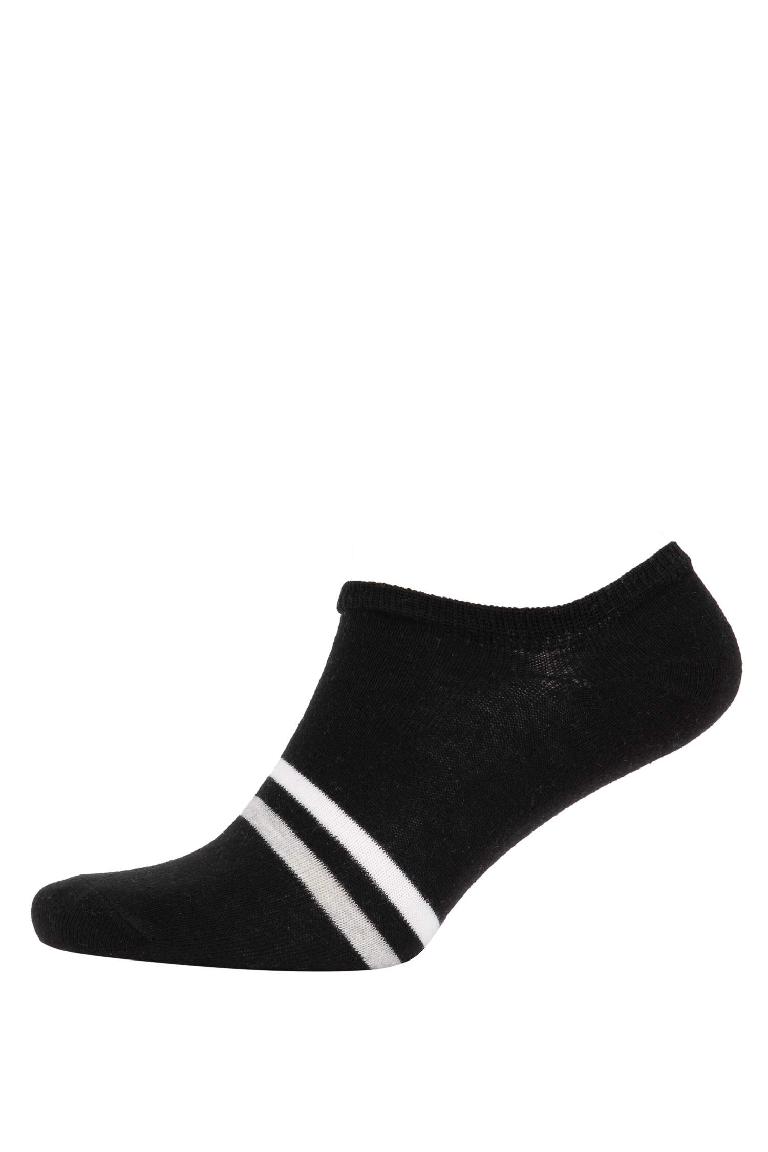 Erkek 5'li Pamuklu Sneaker Çorap