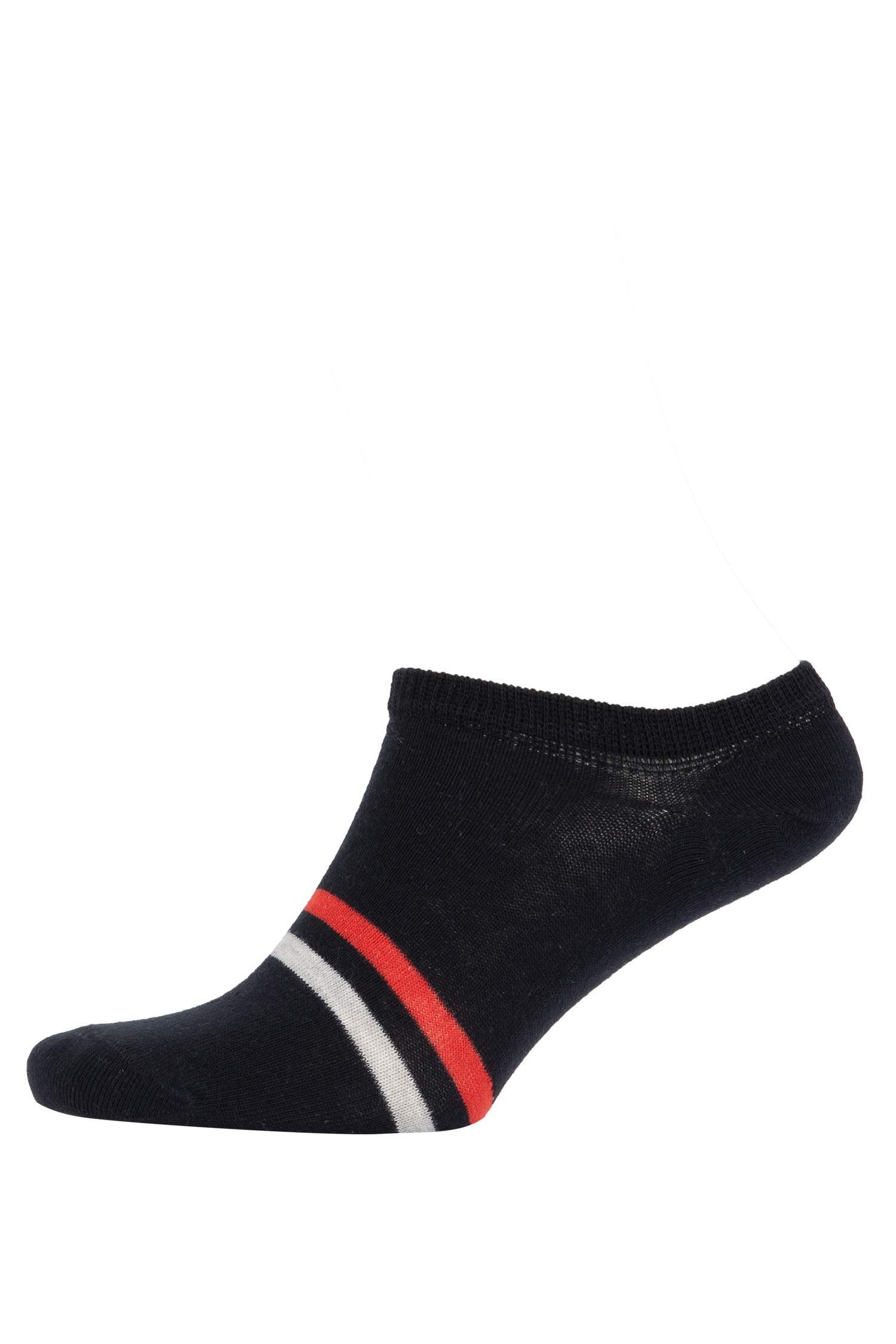 Erkek 5'li Pamuklu Sneaker Çorap