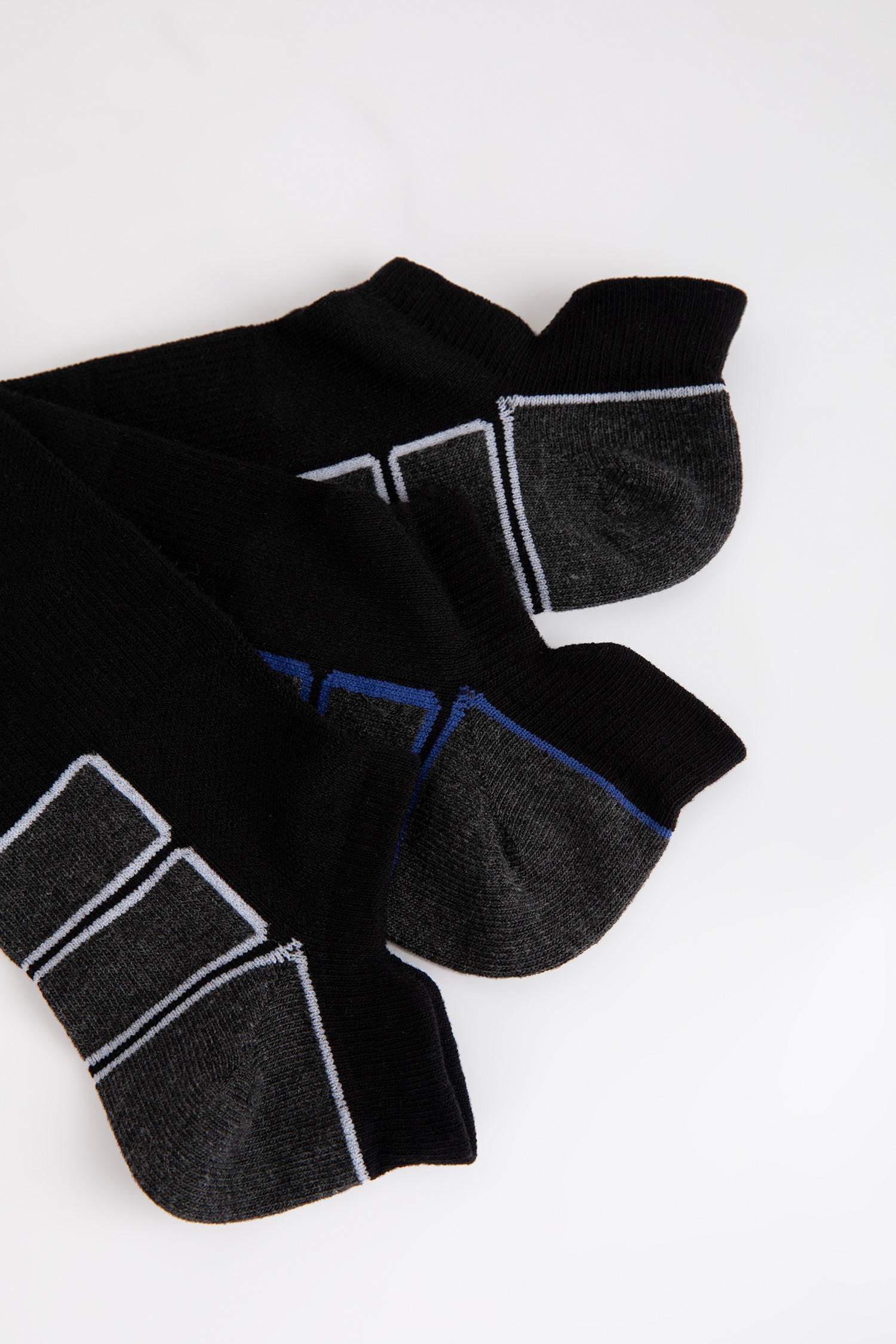 Носки из хлопка для мужчин, 3 пары, DeFactoFit