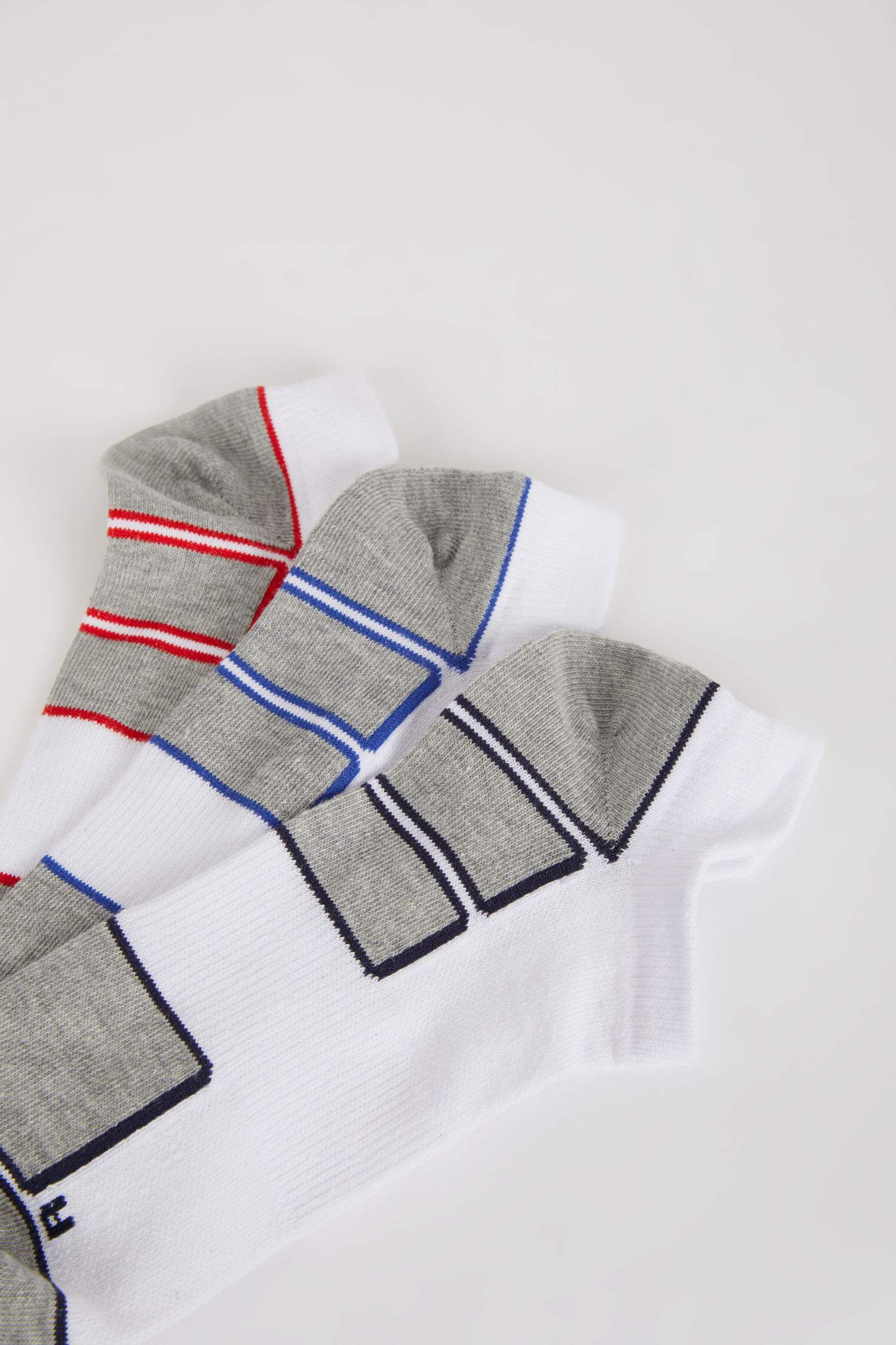 Носки из хлопка для мужчин, 3 пары, DeFactoFit