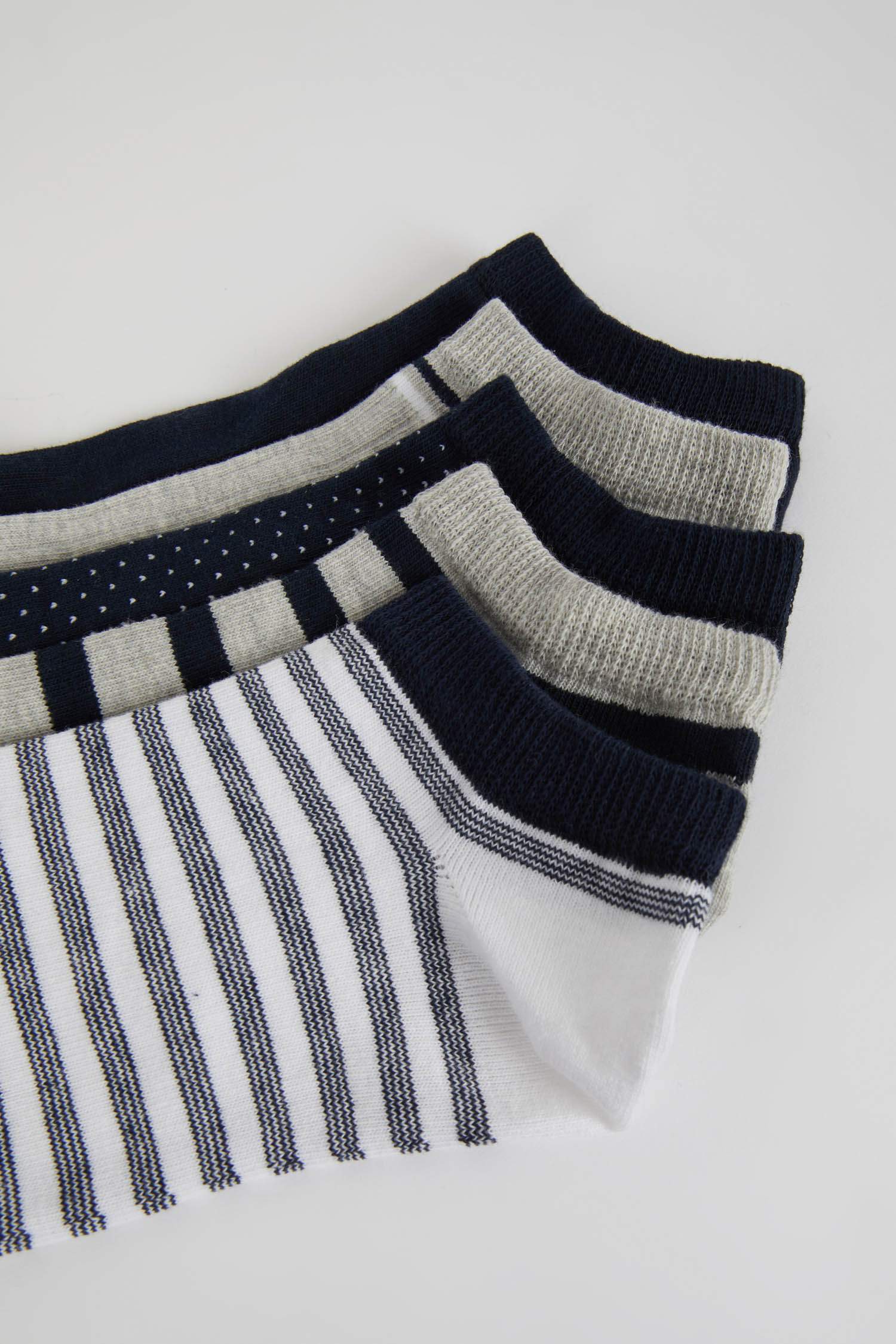 Короткие носки из хлопка для мужчин, 5 пар