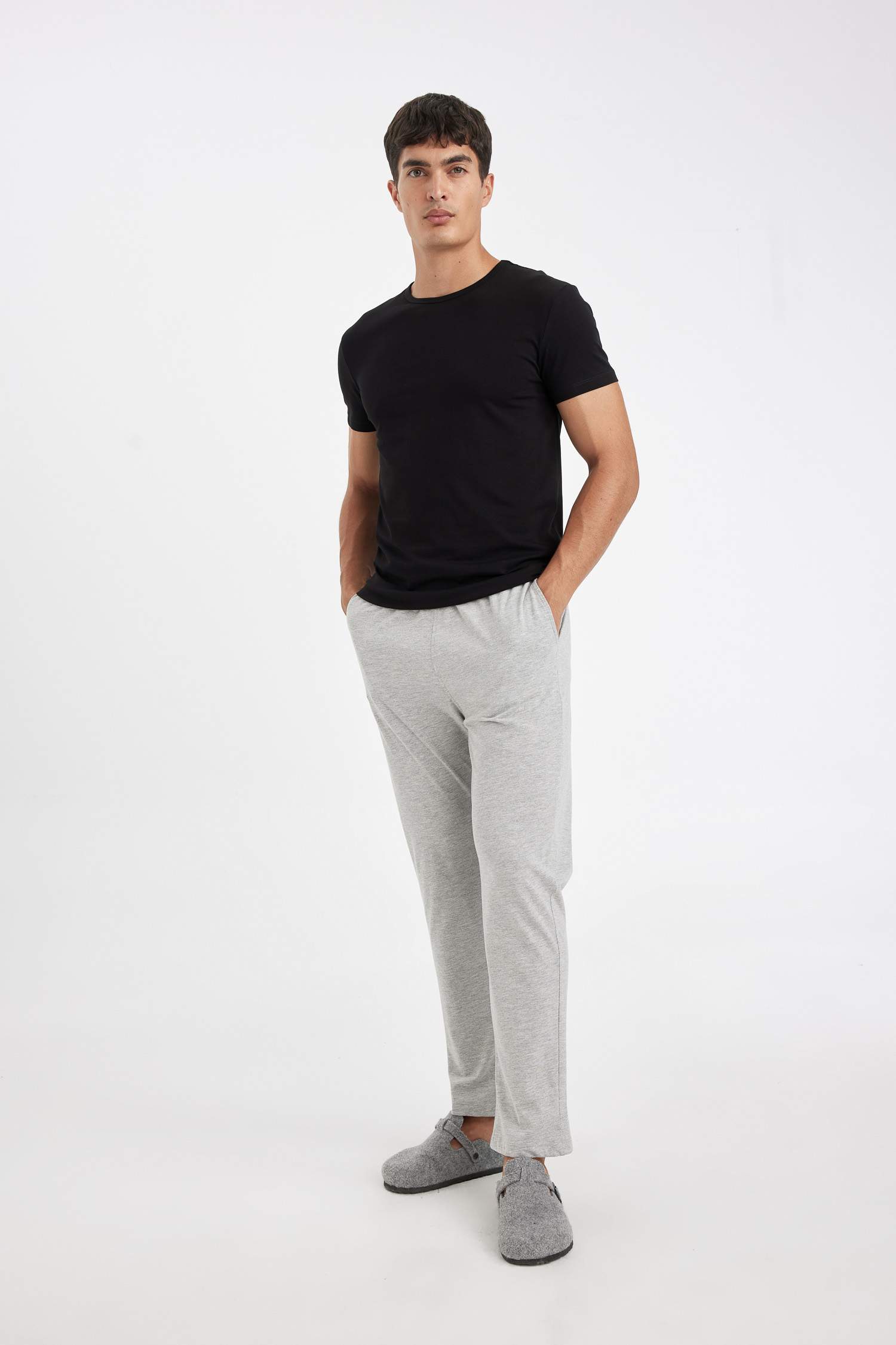 Bas En Tricot à coupe régulière