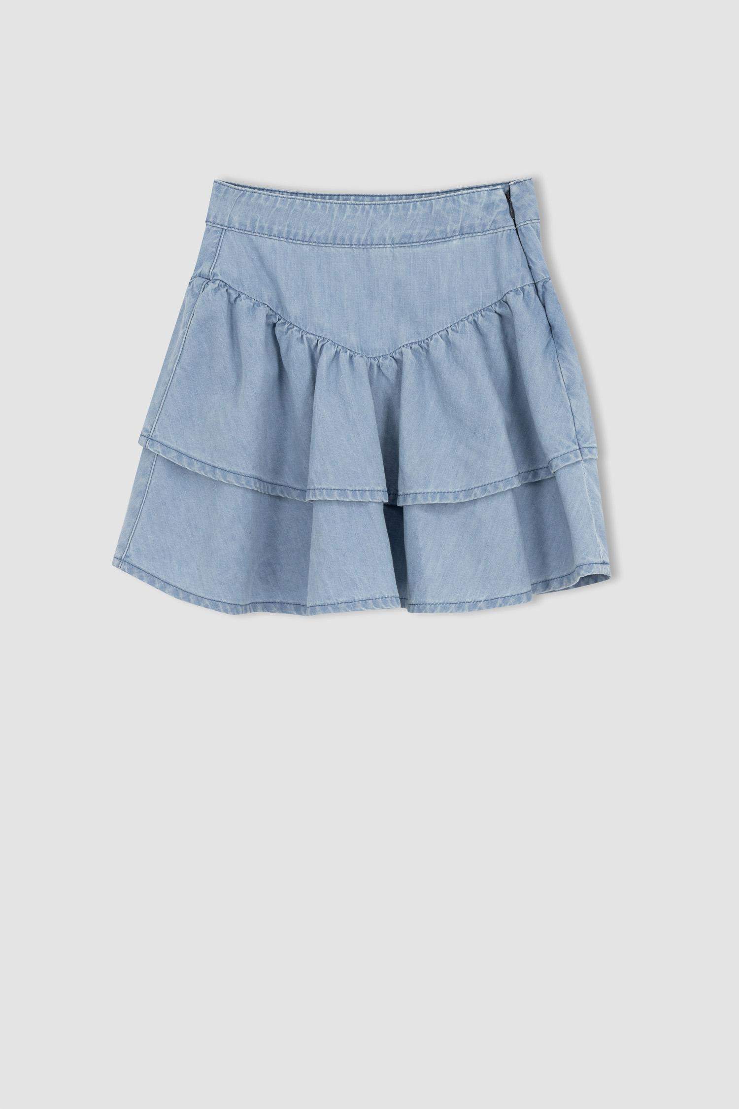 Girl Child Jean Skirt