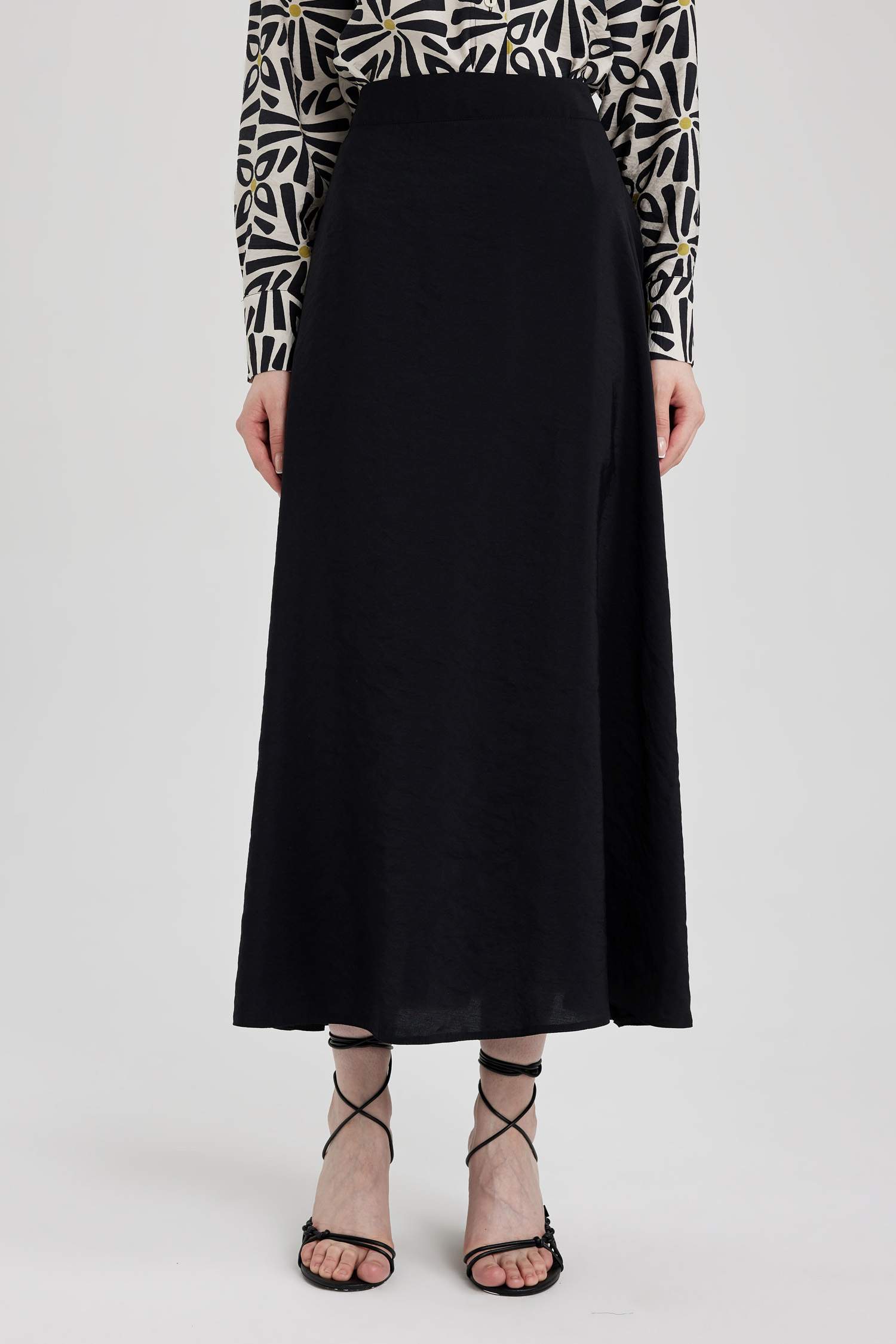 A-Line Long Skirt