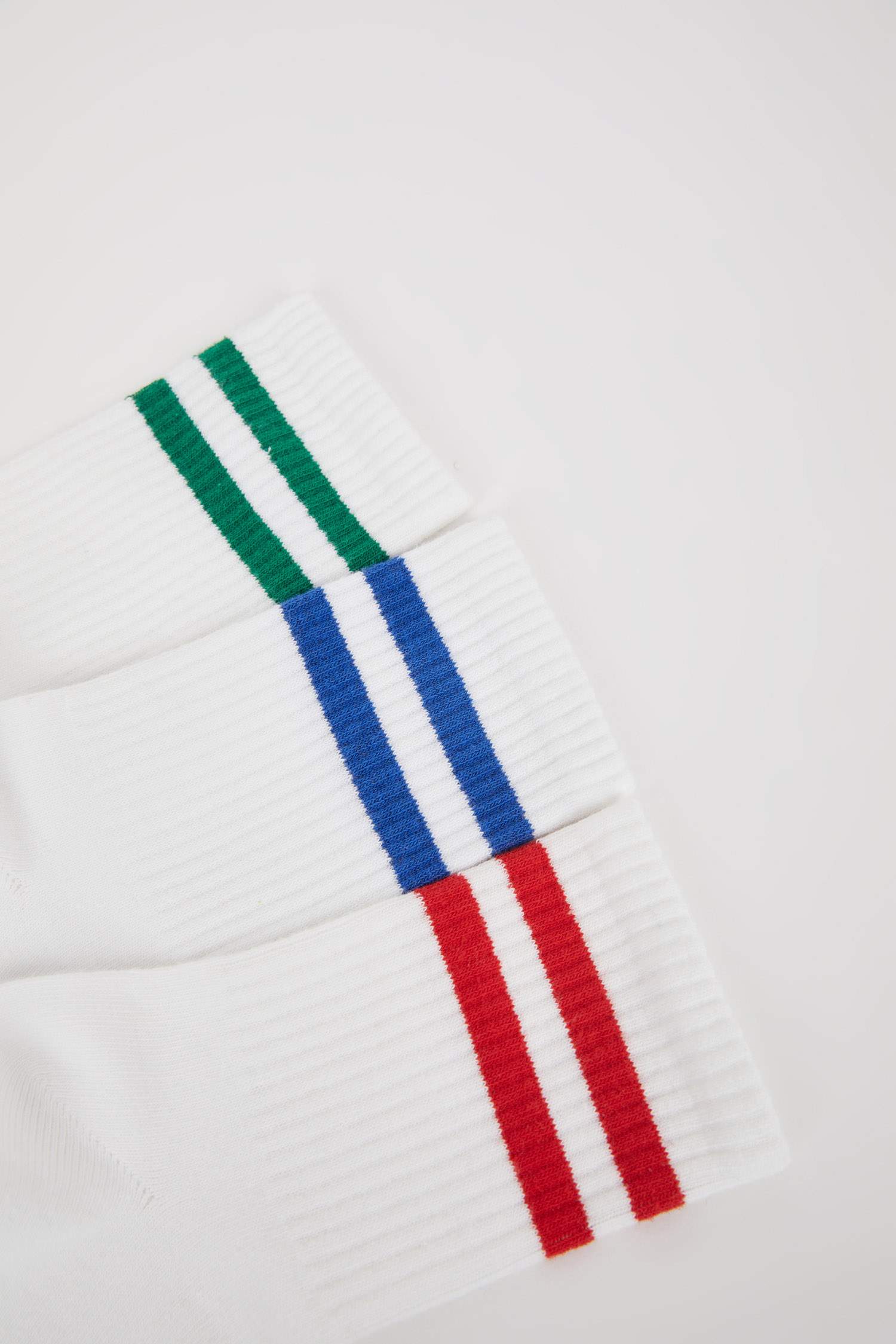 شرابات حريمي طويل قطن - 3 قطع