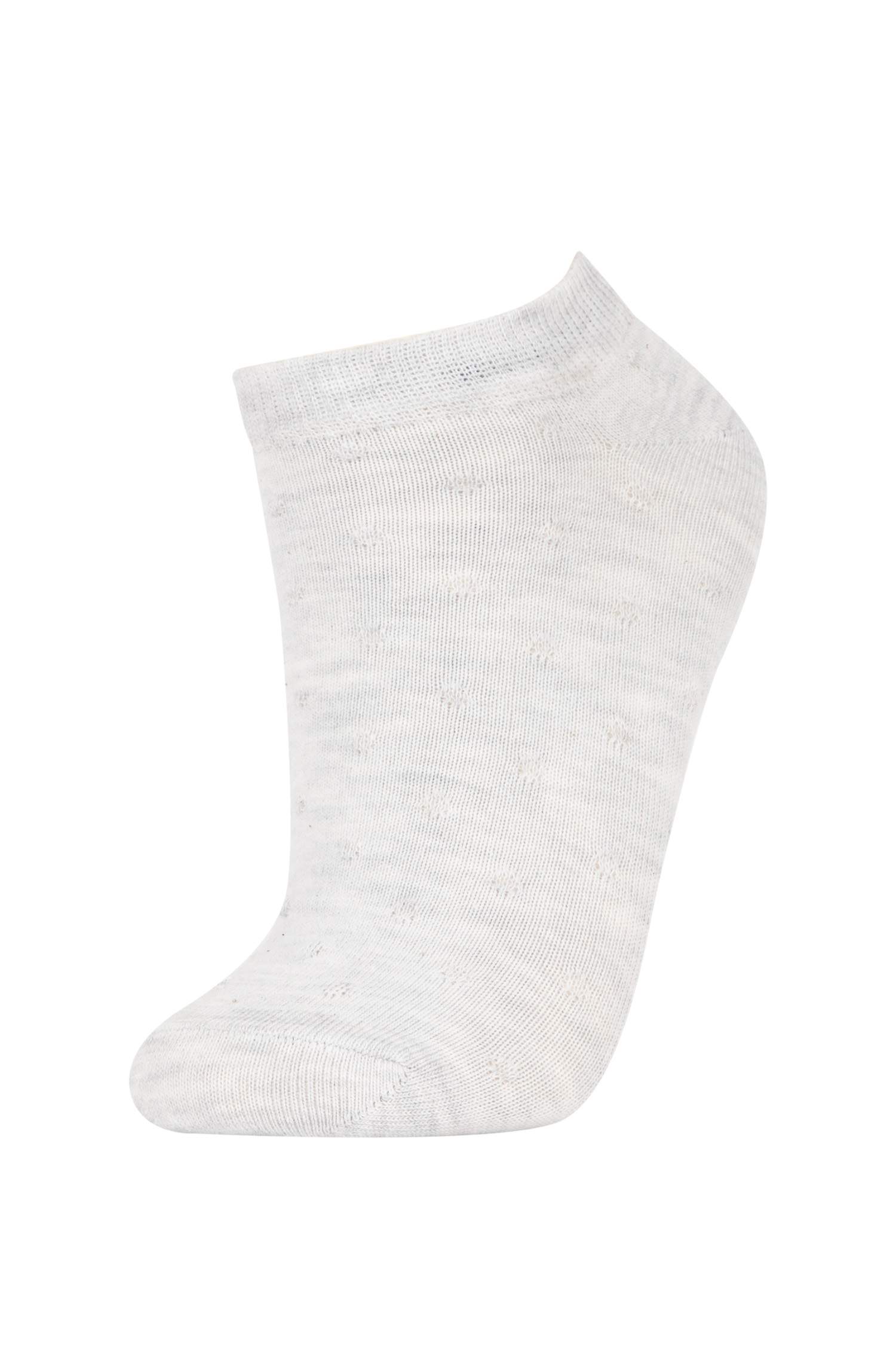 جوارب نسائي قطن - 5 أزواج