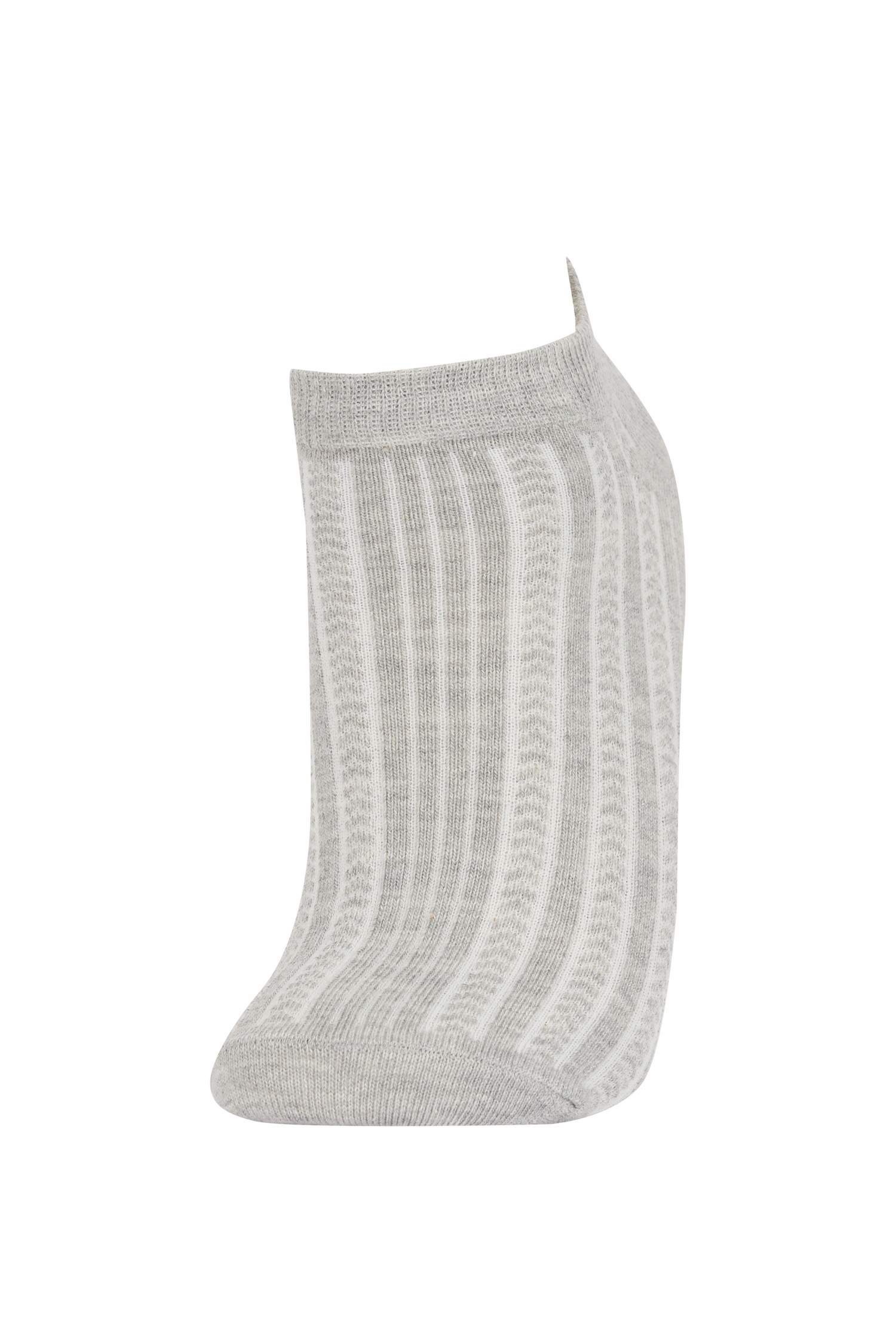 Kadın 5'li Pamuklu Patik Çorap