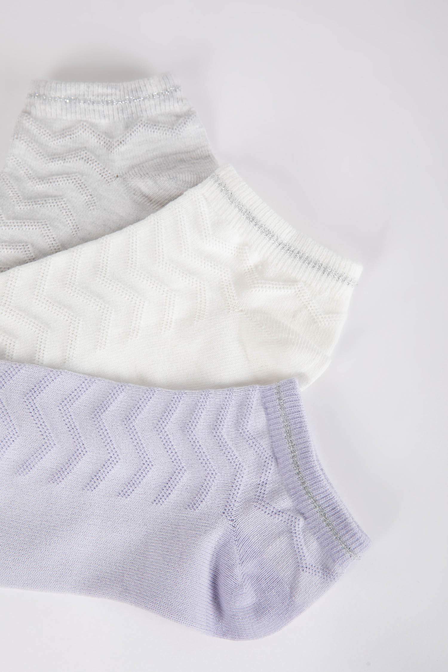 Chaussettes Courtes Coton 3 Femme