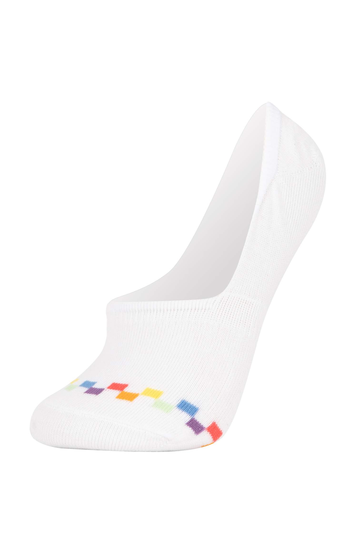 Kadın 3'lü Pamuklu Babet Çorap