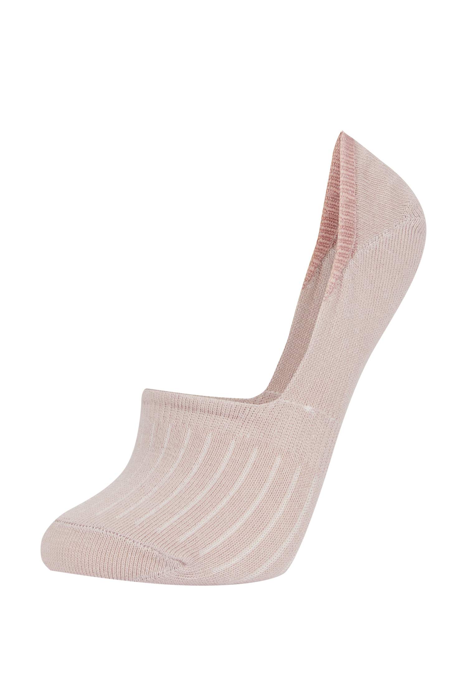 Kadın 5'li Pamuklu Babet Çorap