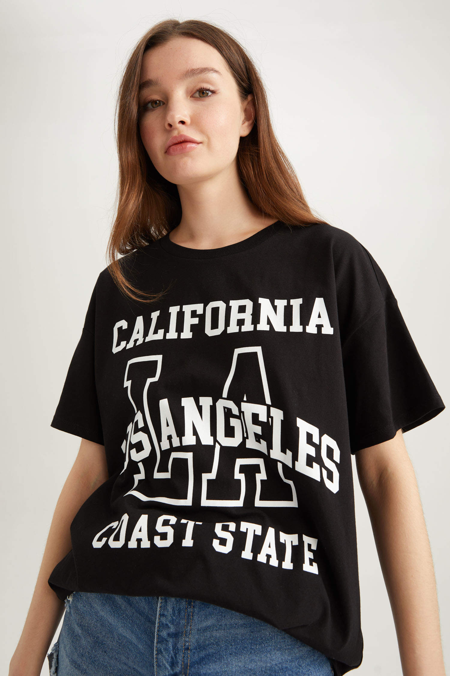 Los Angeles Oversized Shirt, Shirt Womens Oversize Angeles