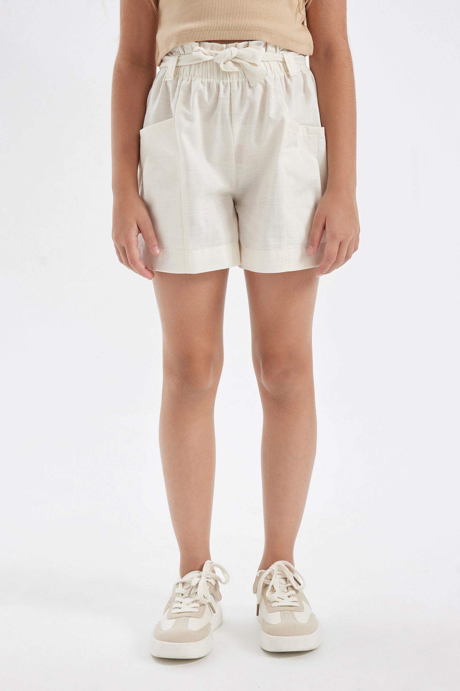 Girl Linen Shorts