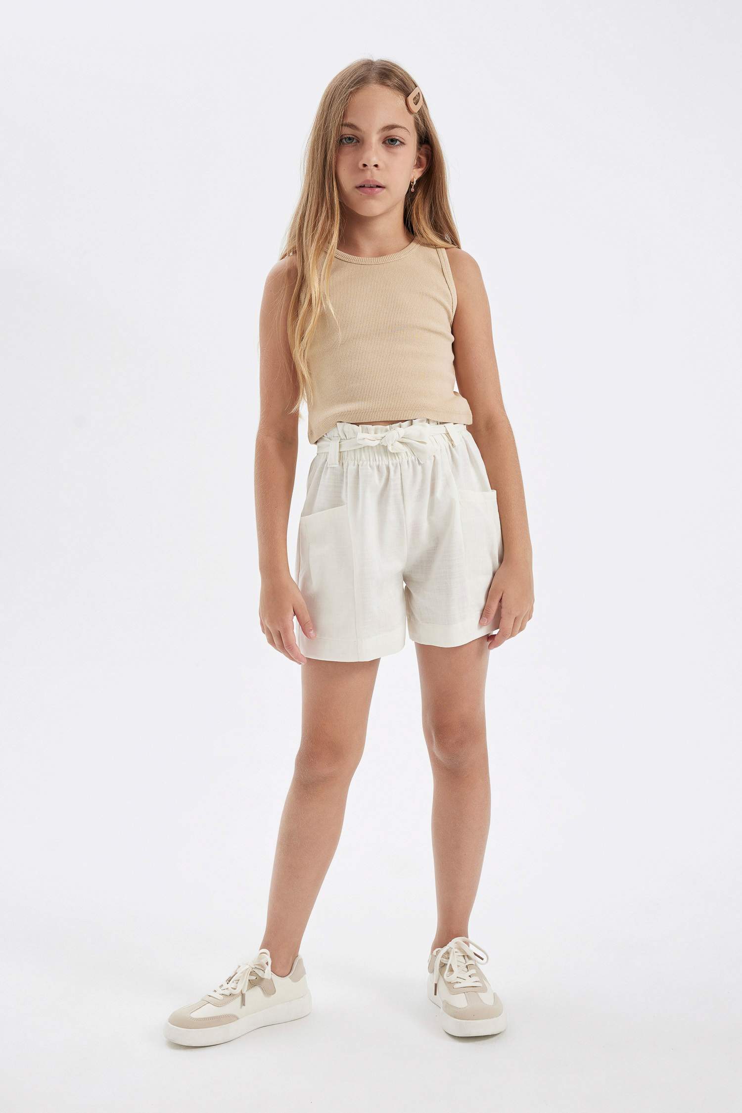 Girl Linen Shorts