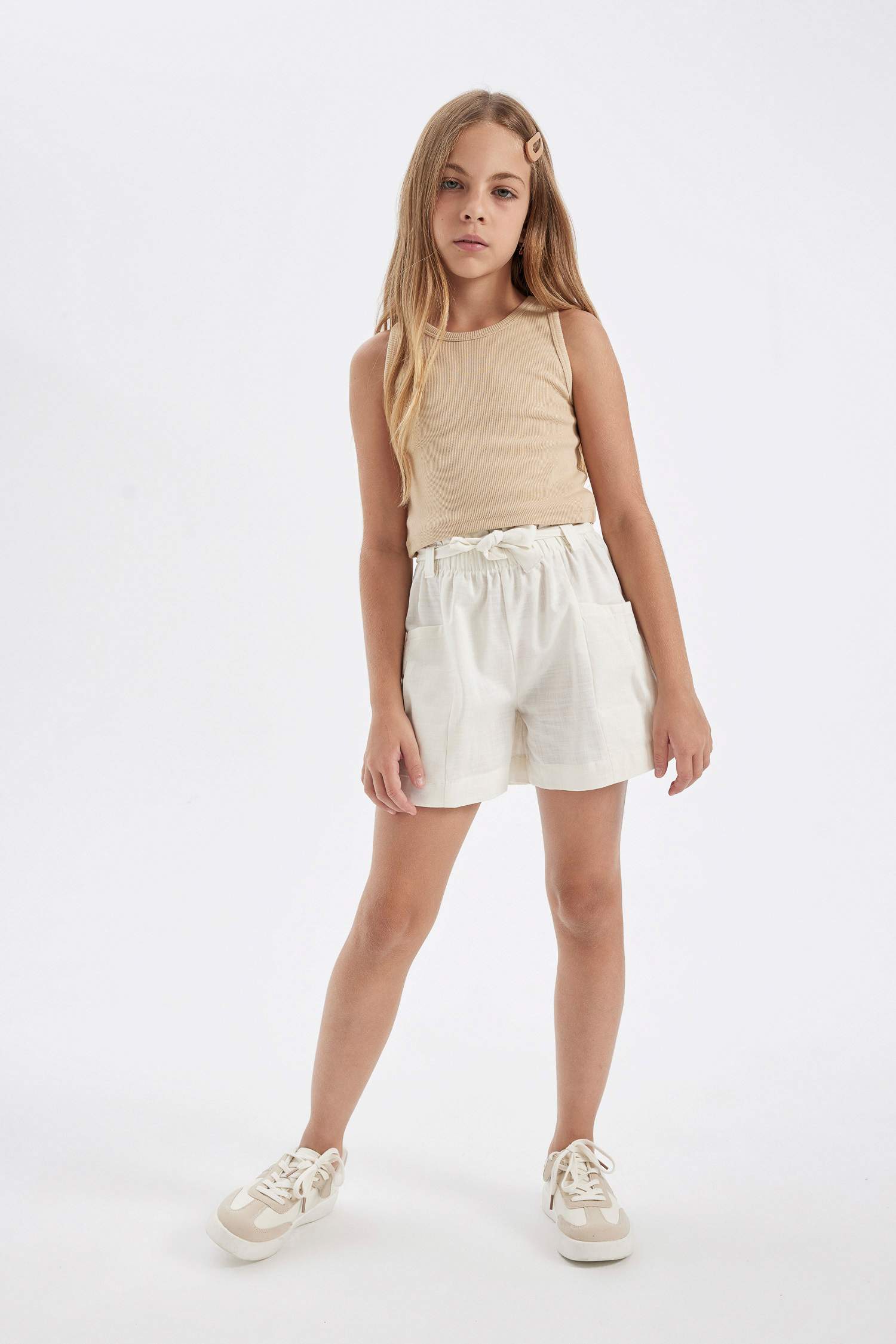 Girl Linen Shorts