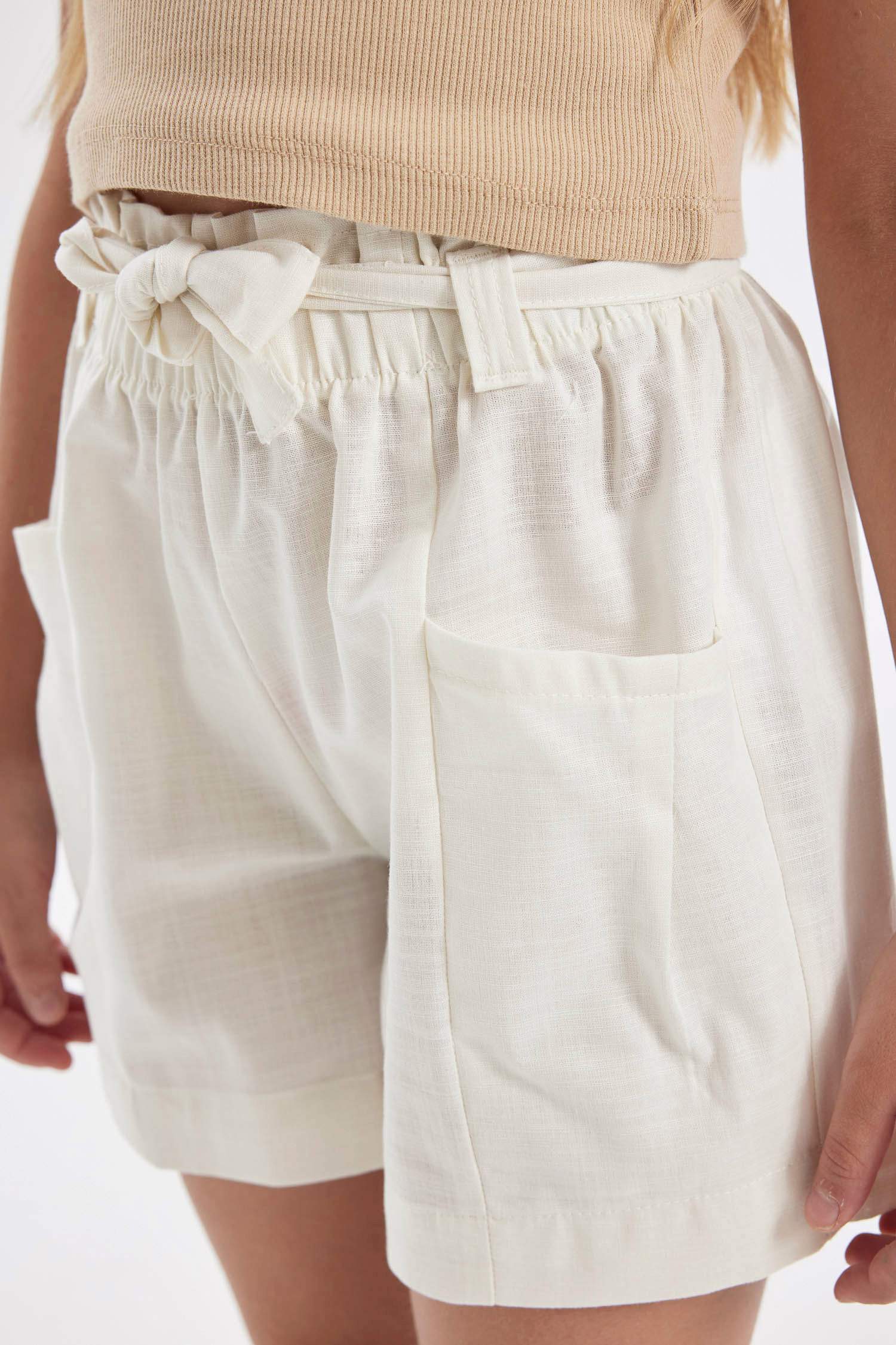 Girl Linen Shorts