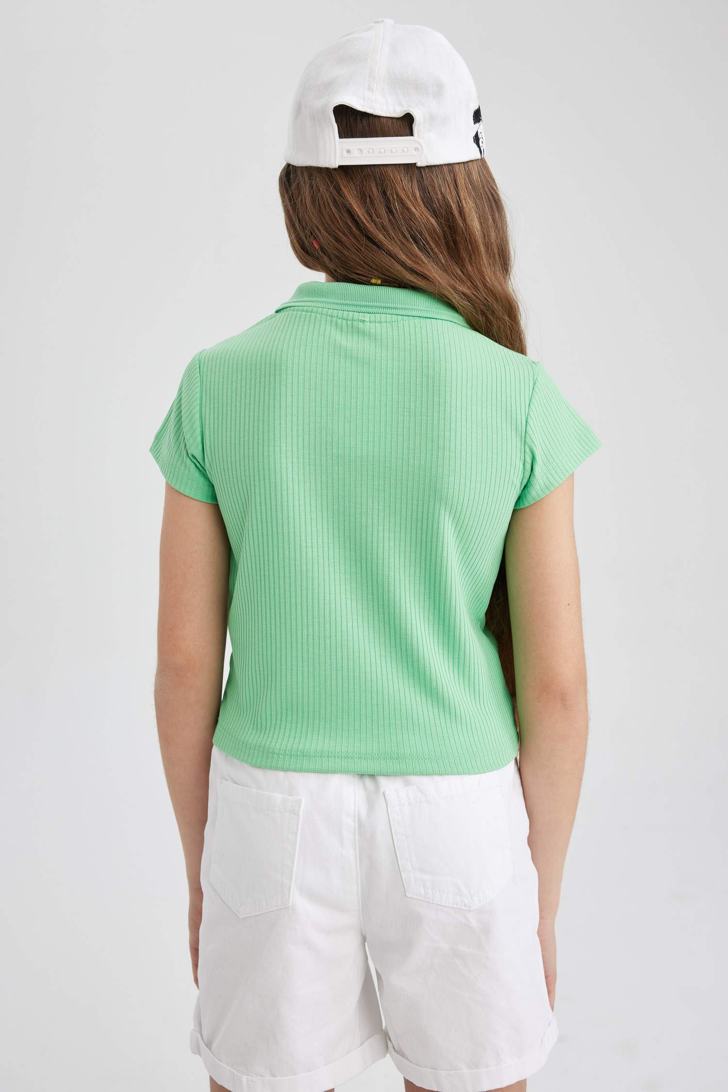 Футболка приталенного кроя для девочек, Школьная коллекция