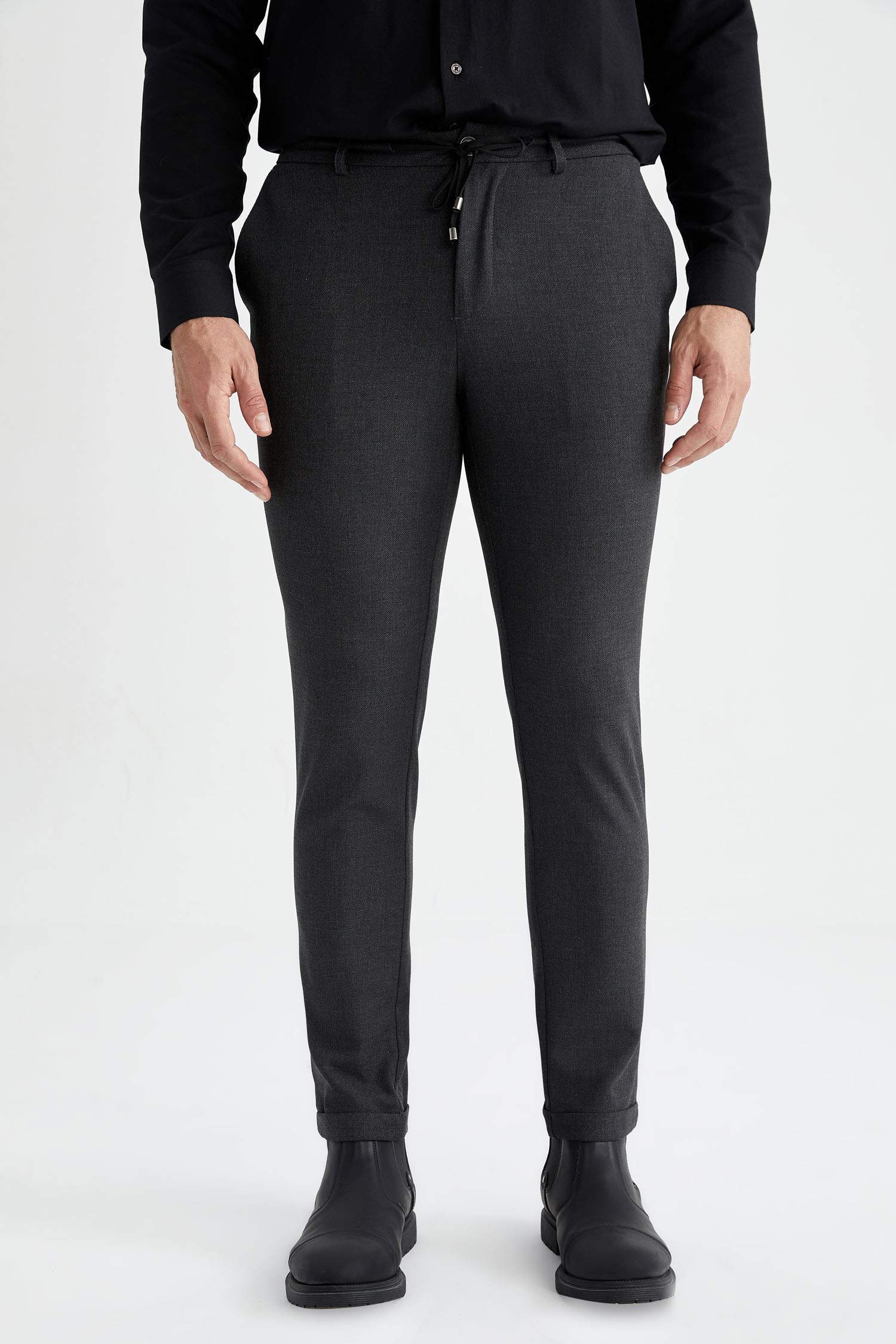 Anthracite MEN Jogger Pants 2754859 DeFacto