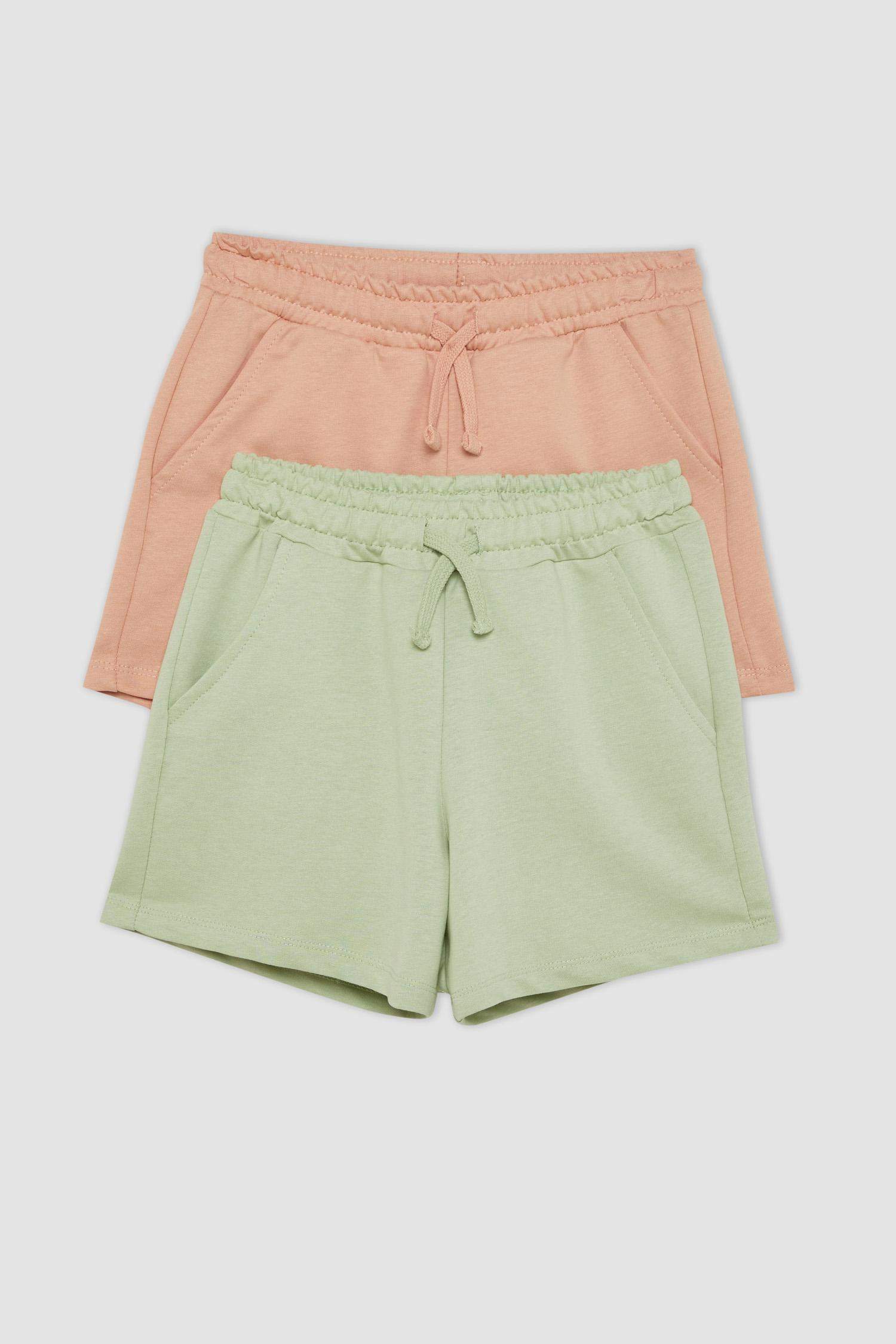 Girl Sweatshirt Fabric 2 Piece Shorts