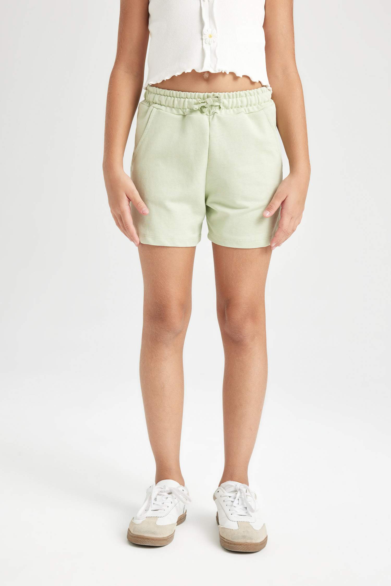 Lot de 2 shorts basiques pour fille