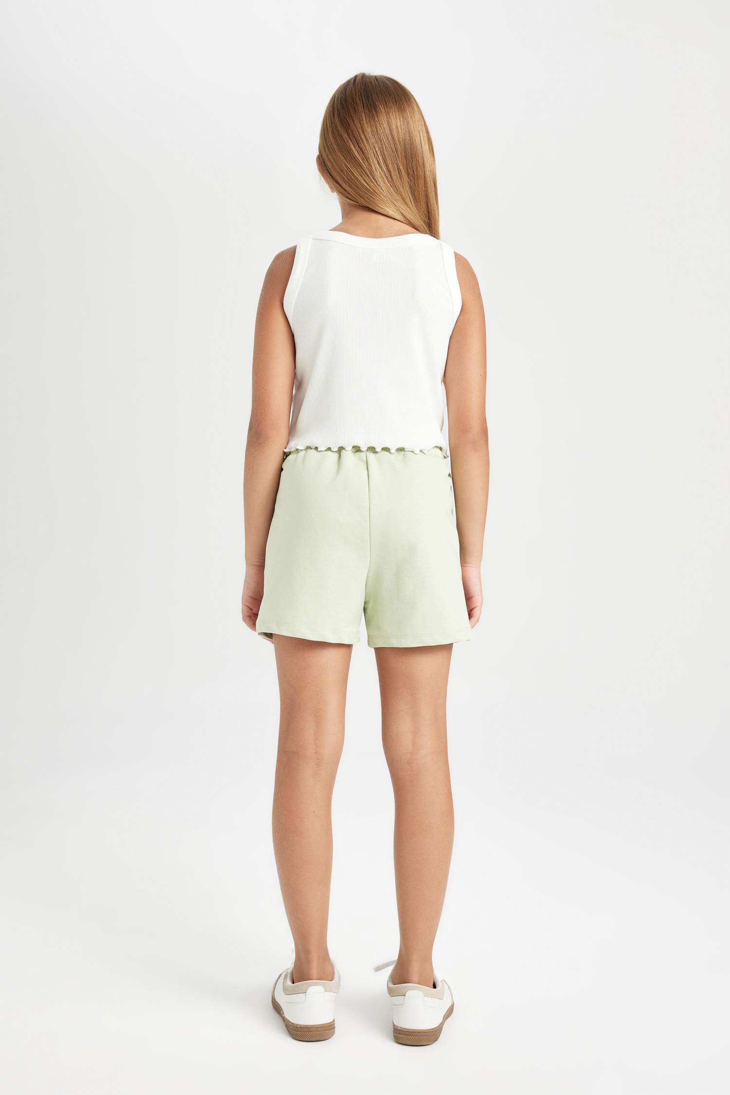 Lot de 2 shorts basiques pour fille