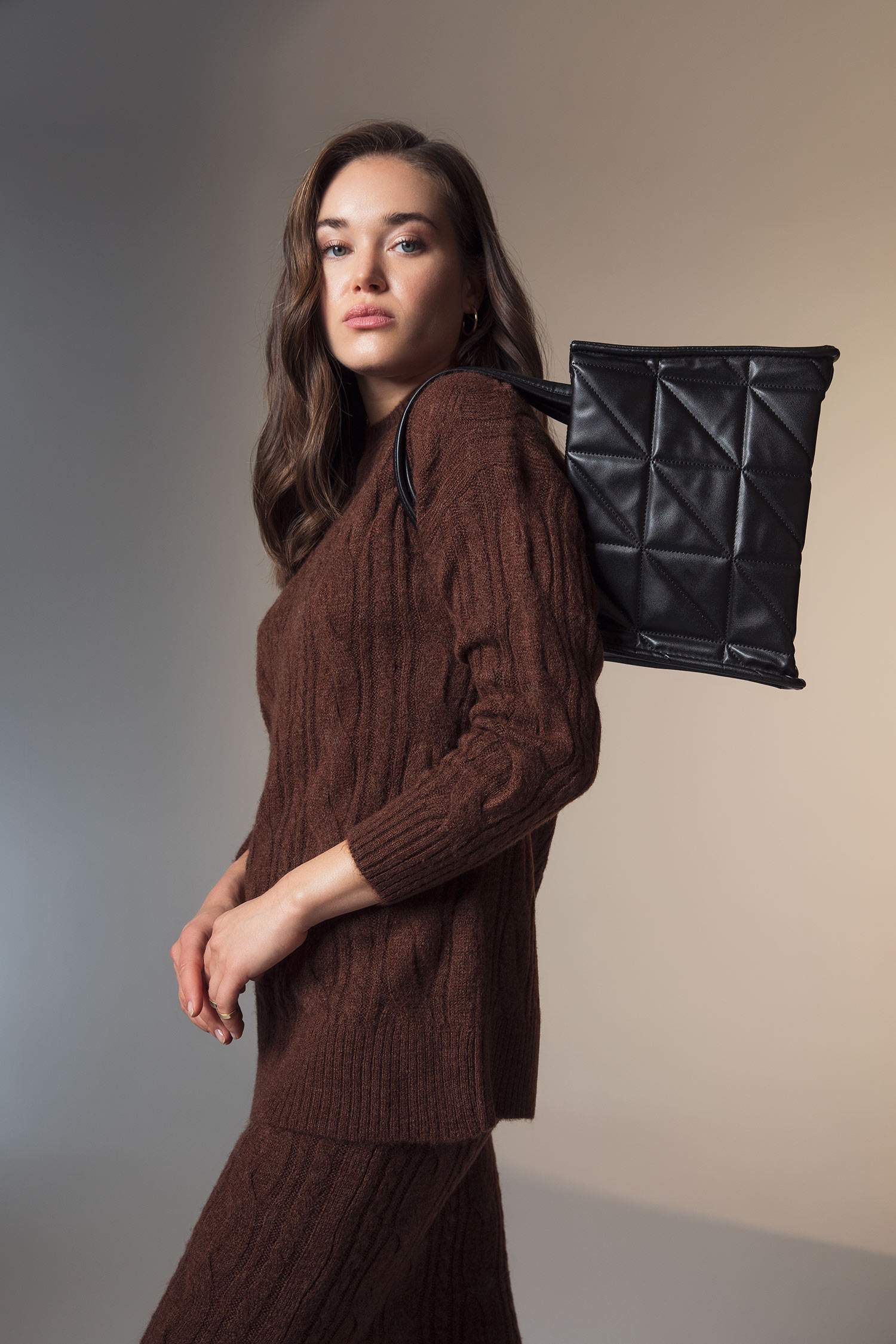 Kadın Suni Deri El Çantası